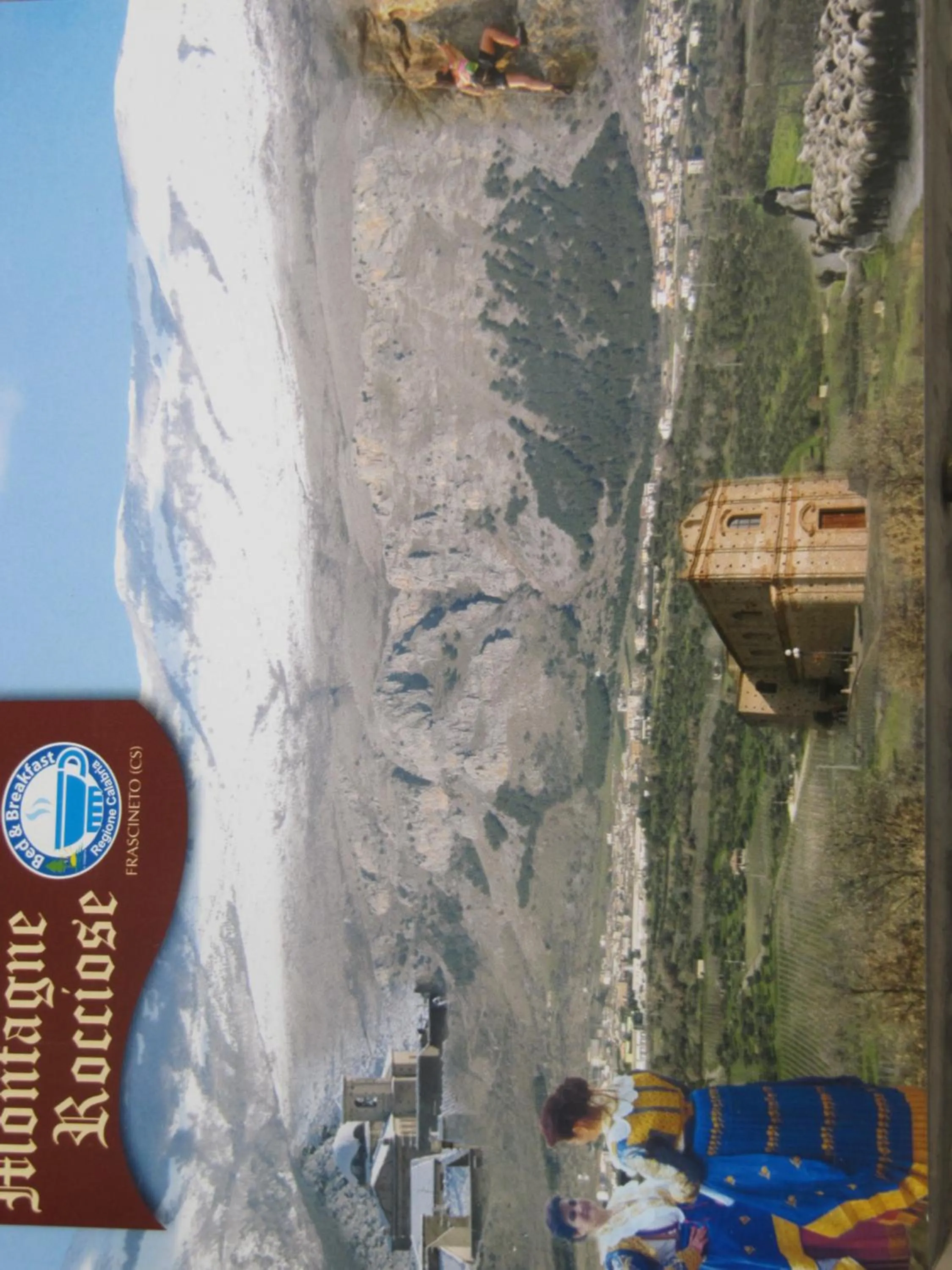 Mountain view in Montagne Rocciose