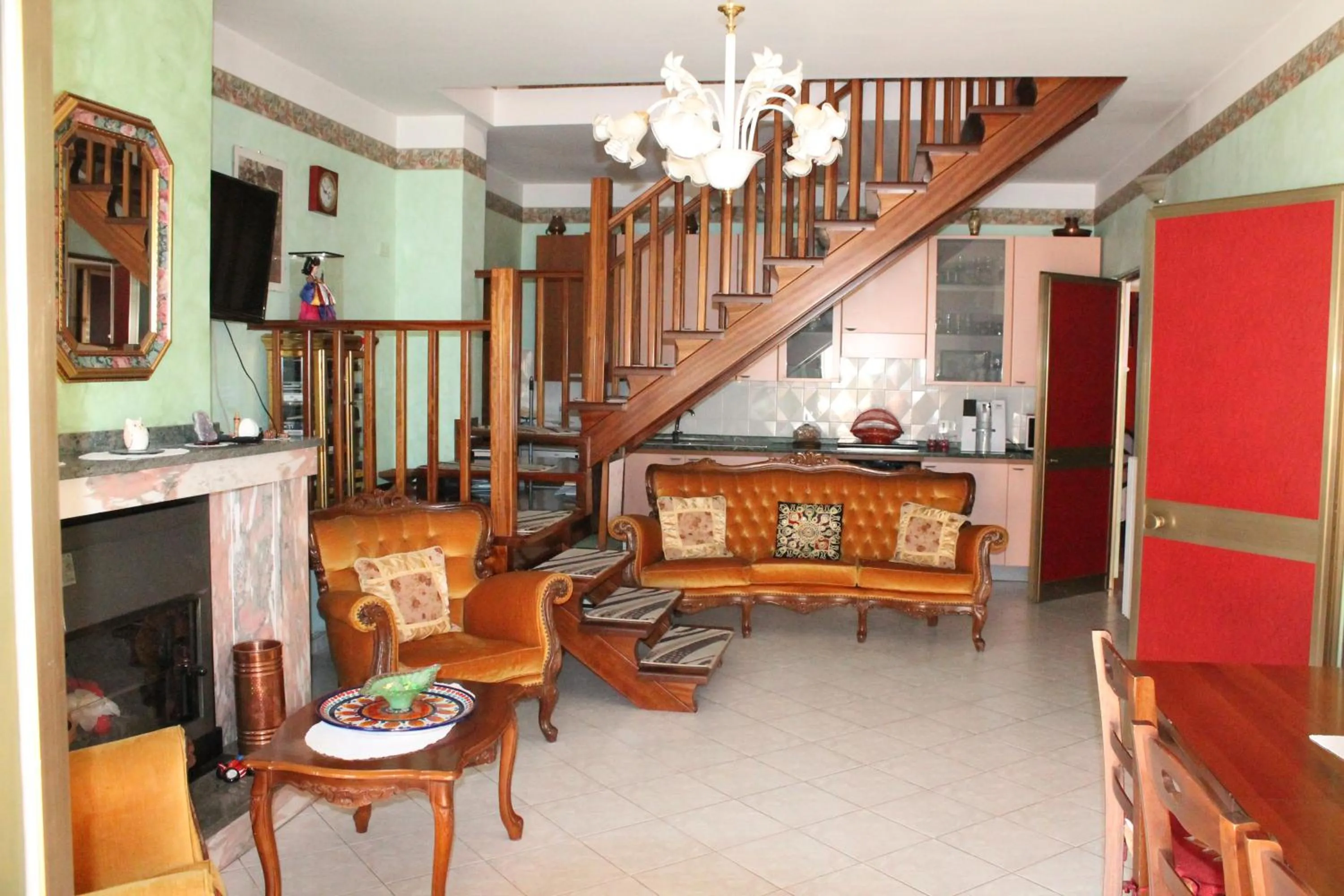 Communal kitchen in Montagne Rocciose