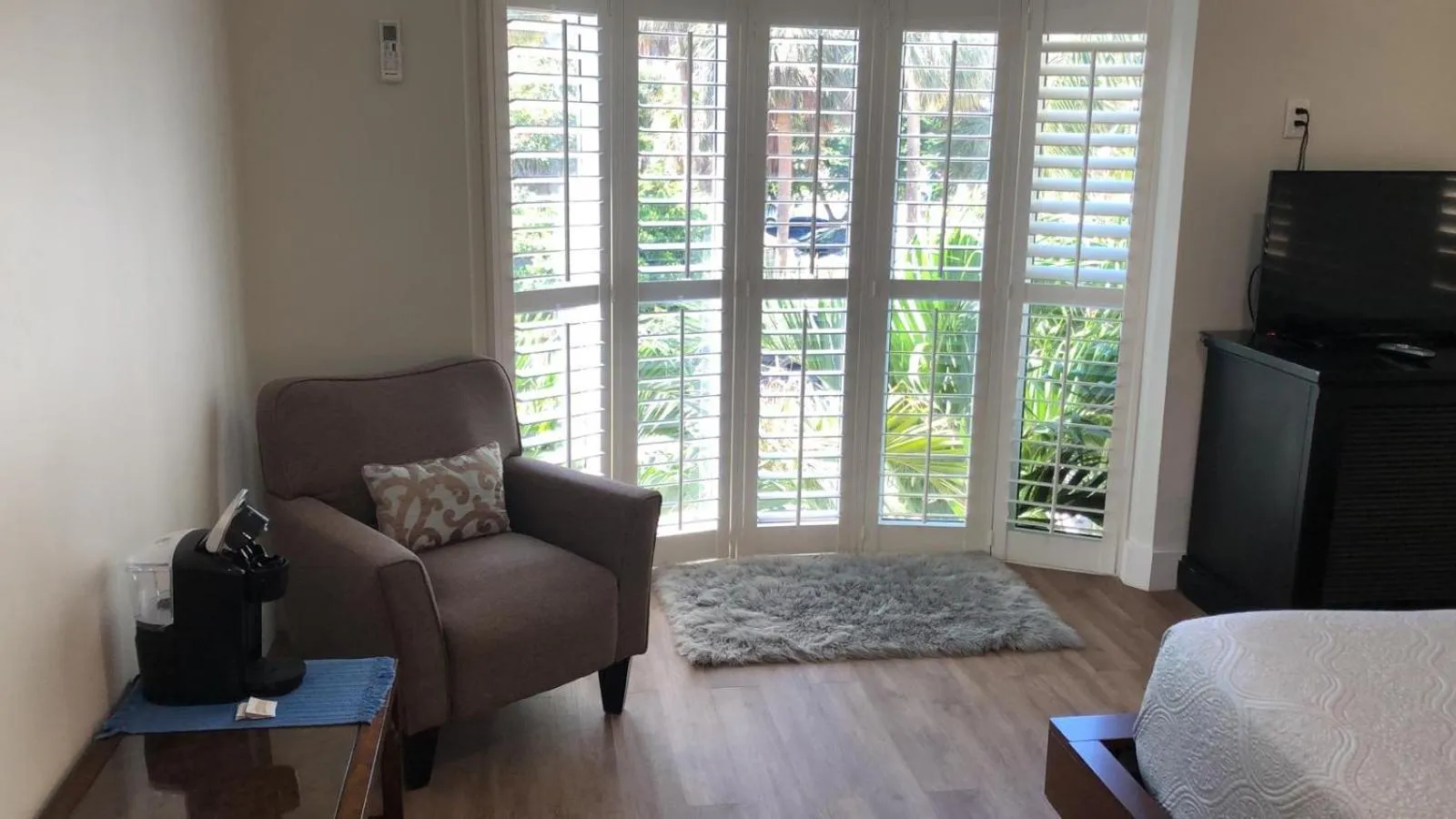 Bed in The Drift Hotel