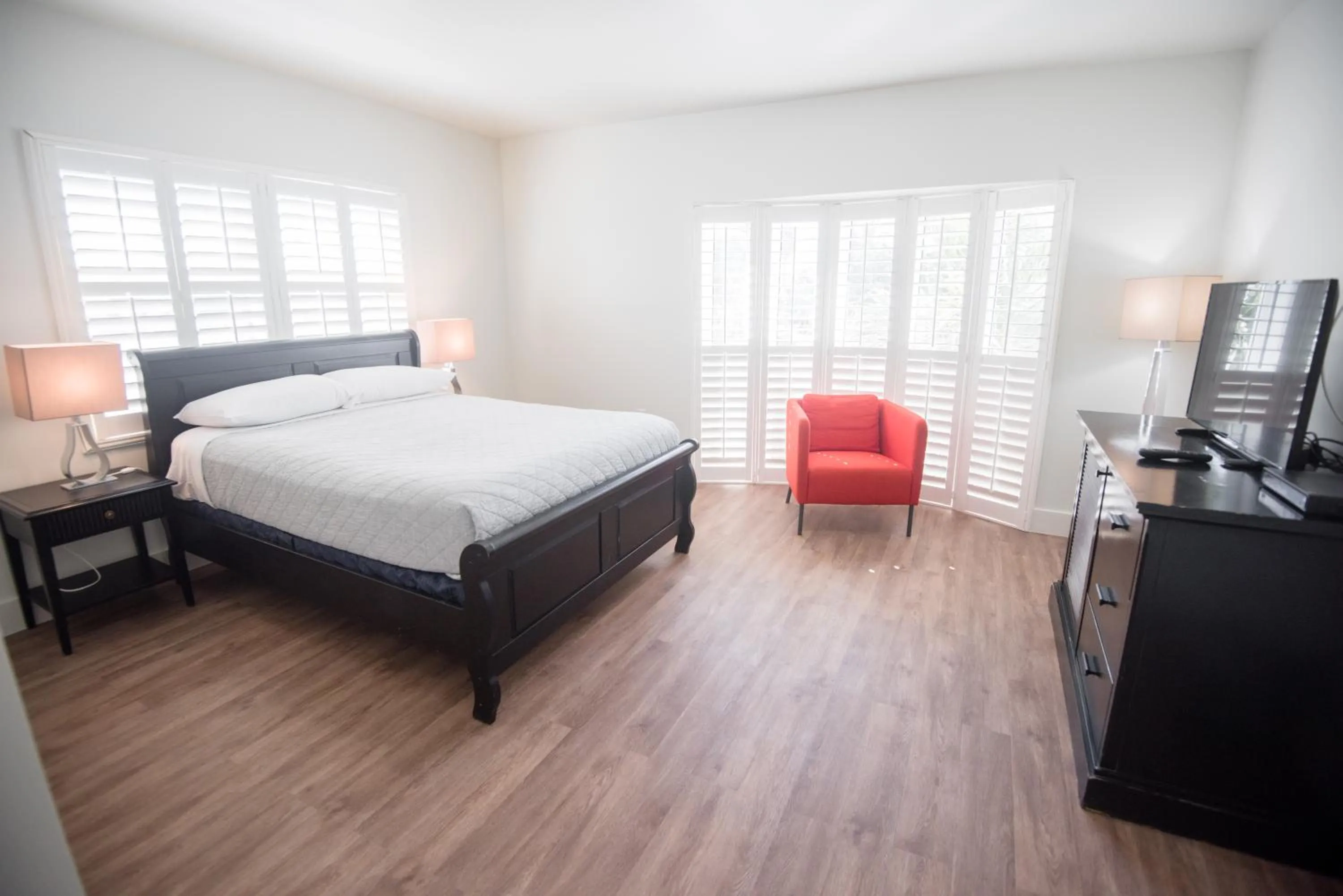 Bed in The Drift Hotel