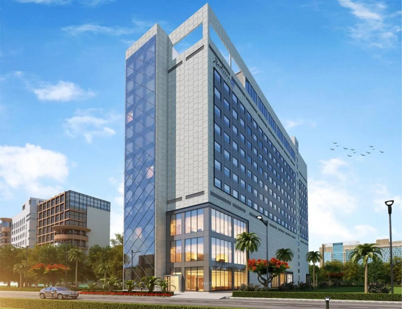 Property building in Radisson Blu Towers Kaushambi Delhi NCR