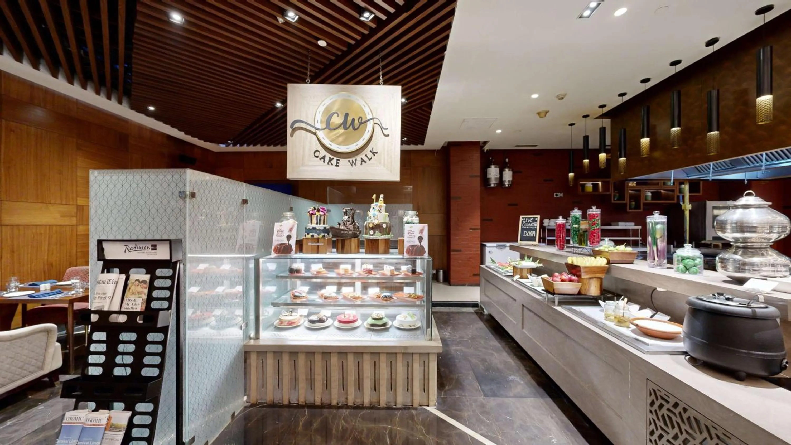 Restaurant/places to eat in Radisson Blu Towers Kaushambi Delhi NCR