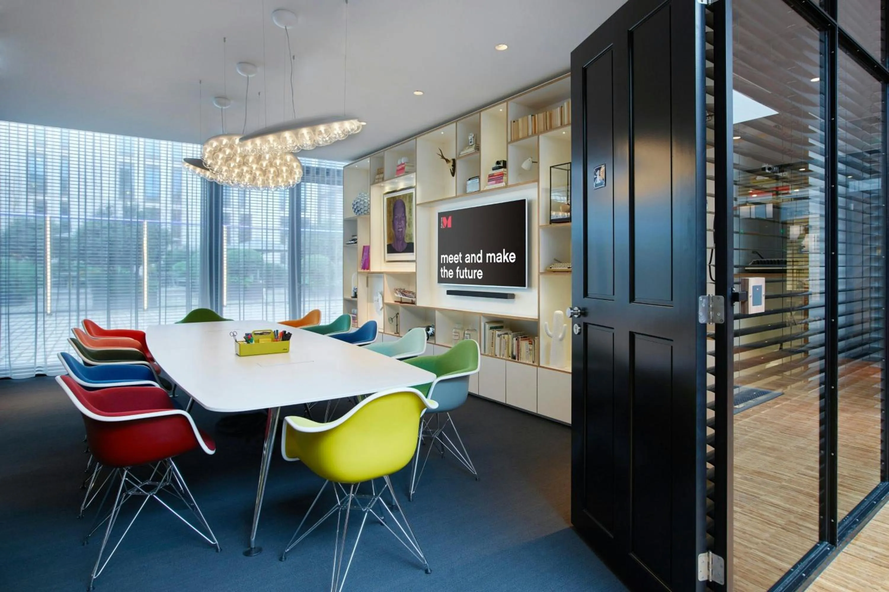 Meeting/conference room in citizenM Rotterdam