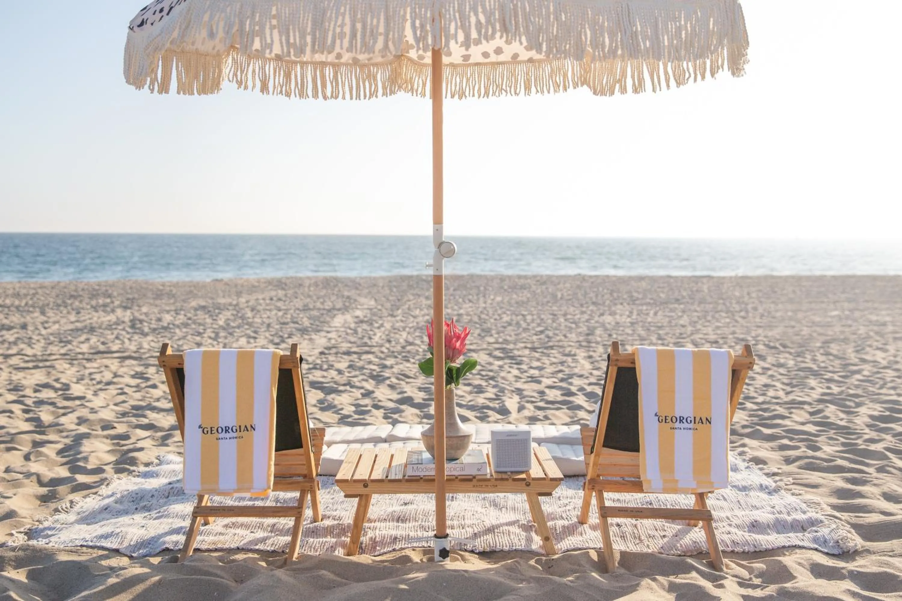 Beach in The Georgian Hotel