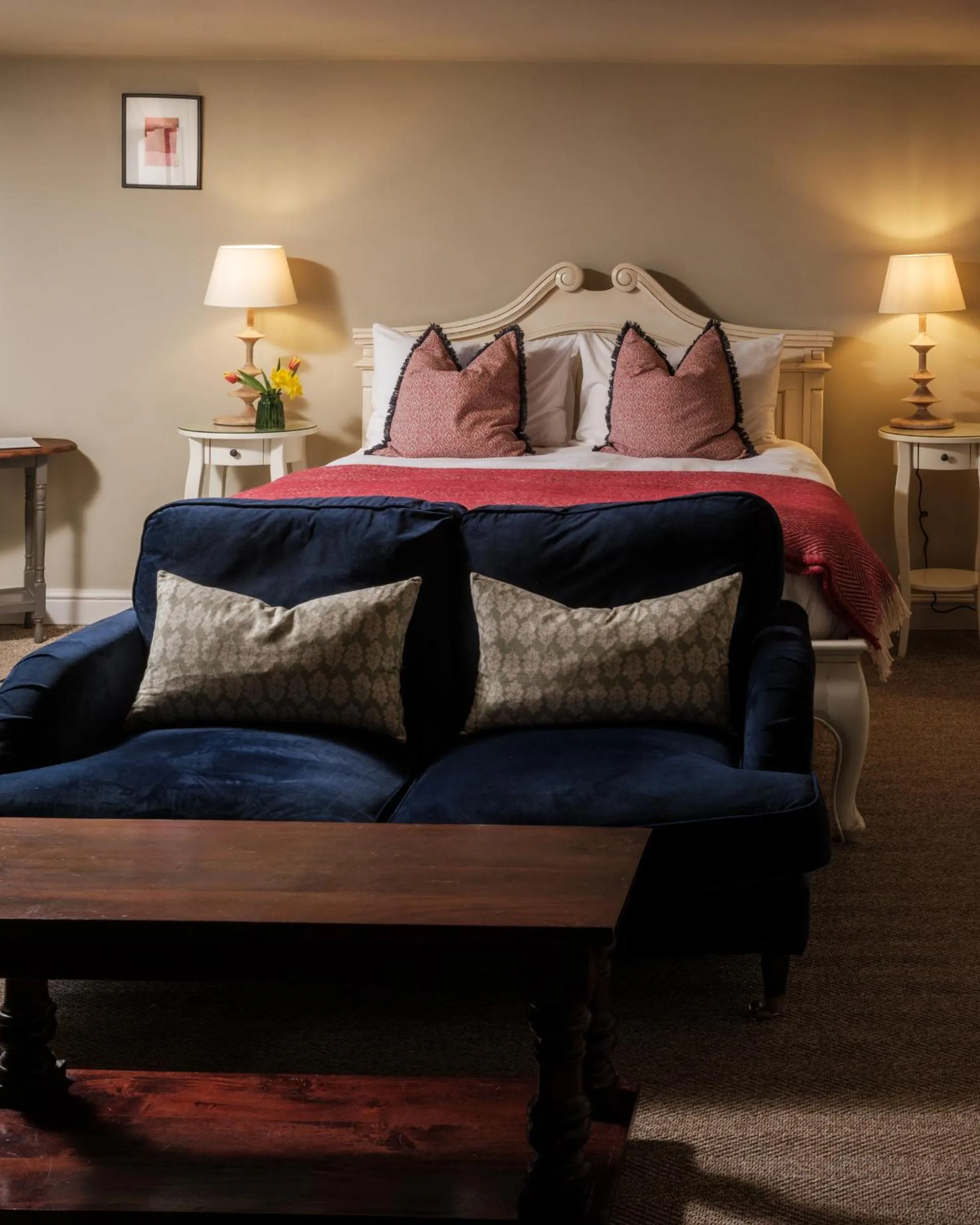 Bedroom, Bed in The Grosvenor Arms