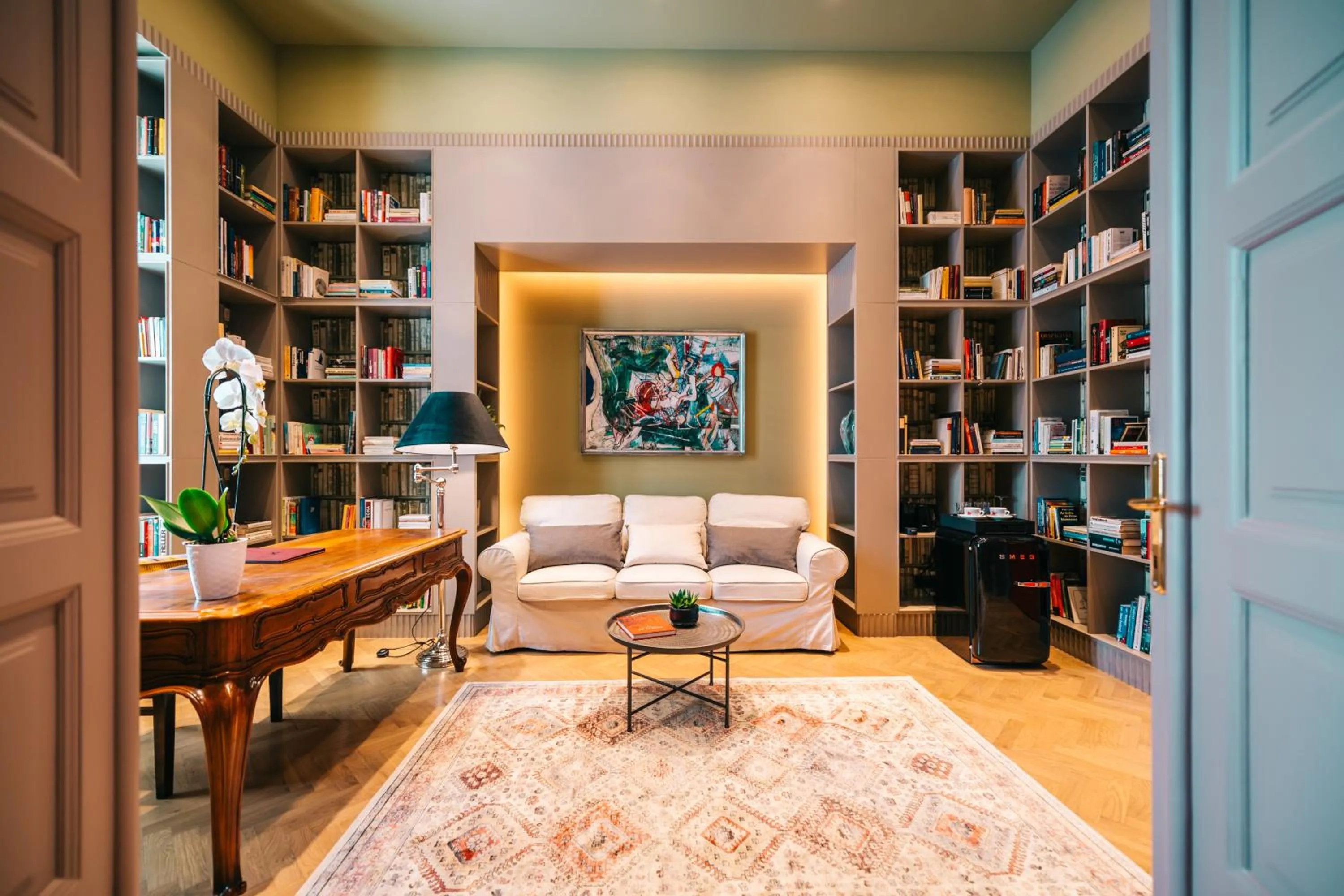 Living room in BALTAZÁR Boutique Hotel