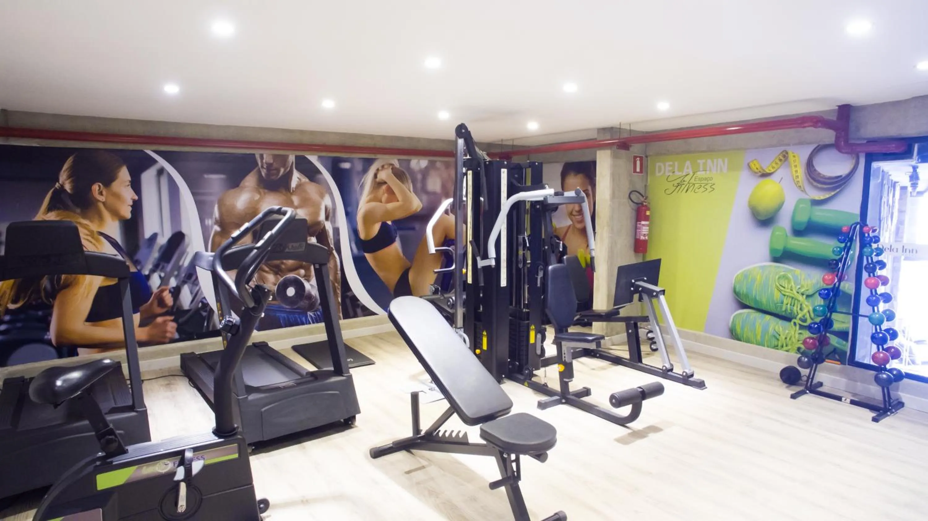 Fitness centre/facilities in Dela Inn Andradas