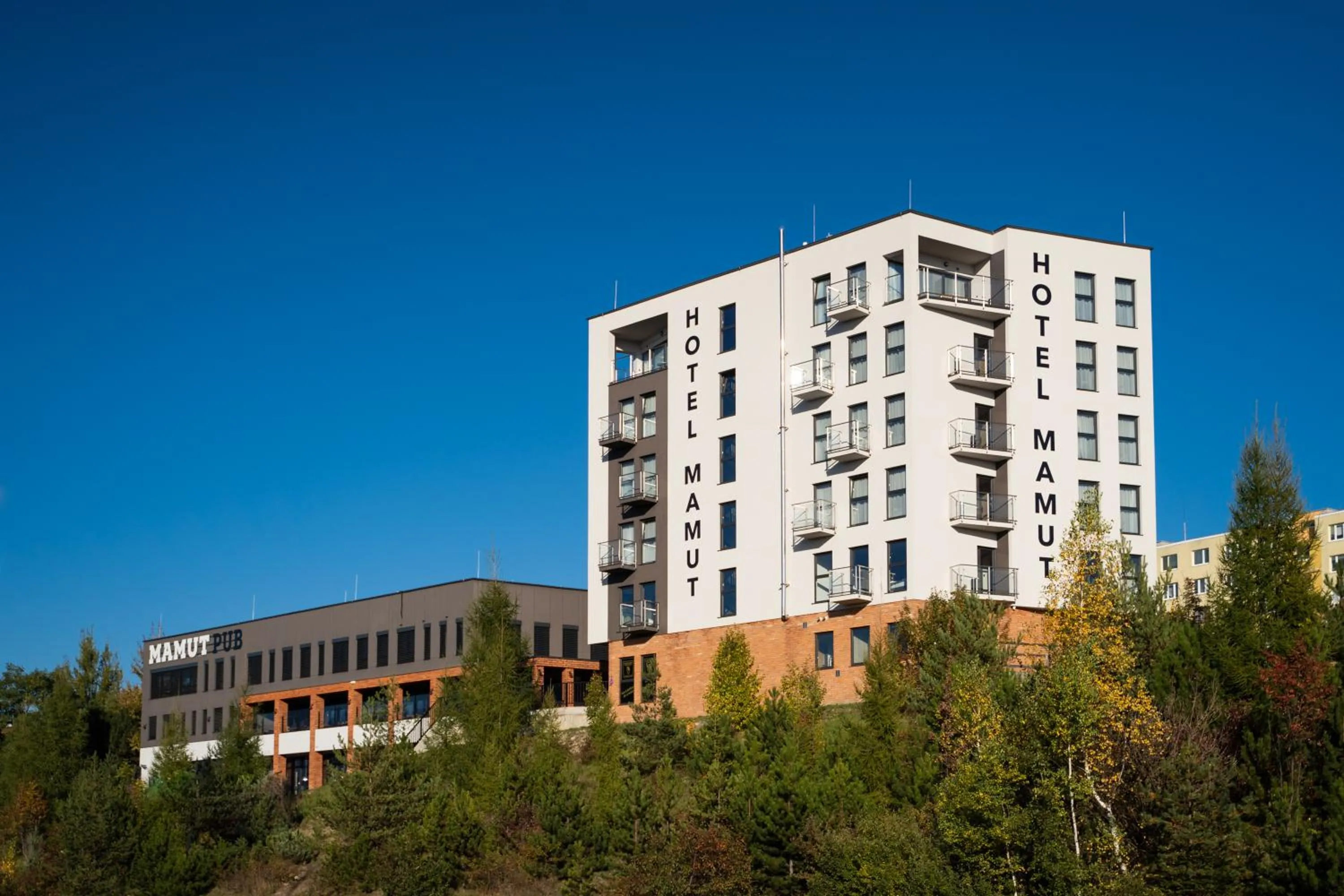 Property building in Hotel Mamut