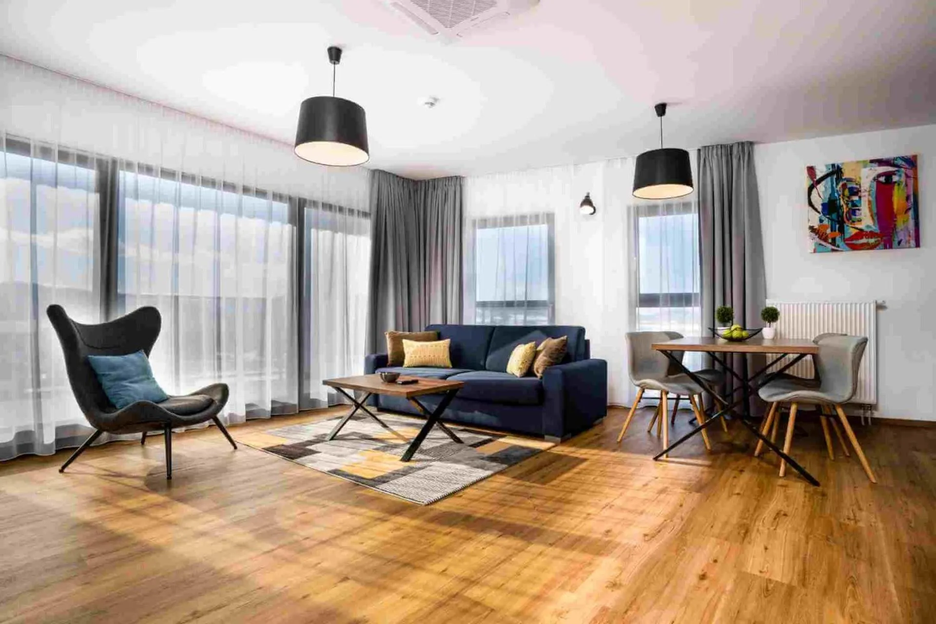 Living room in Hotel Mamut