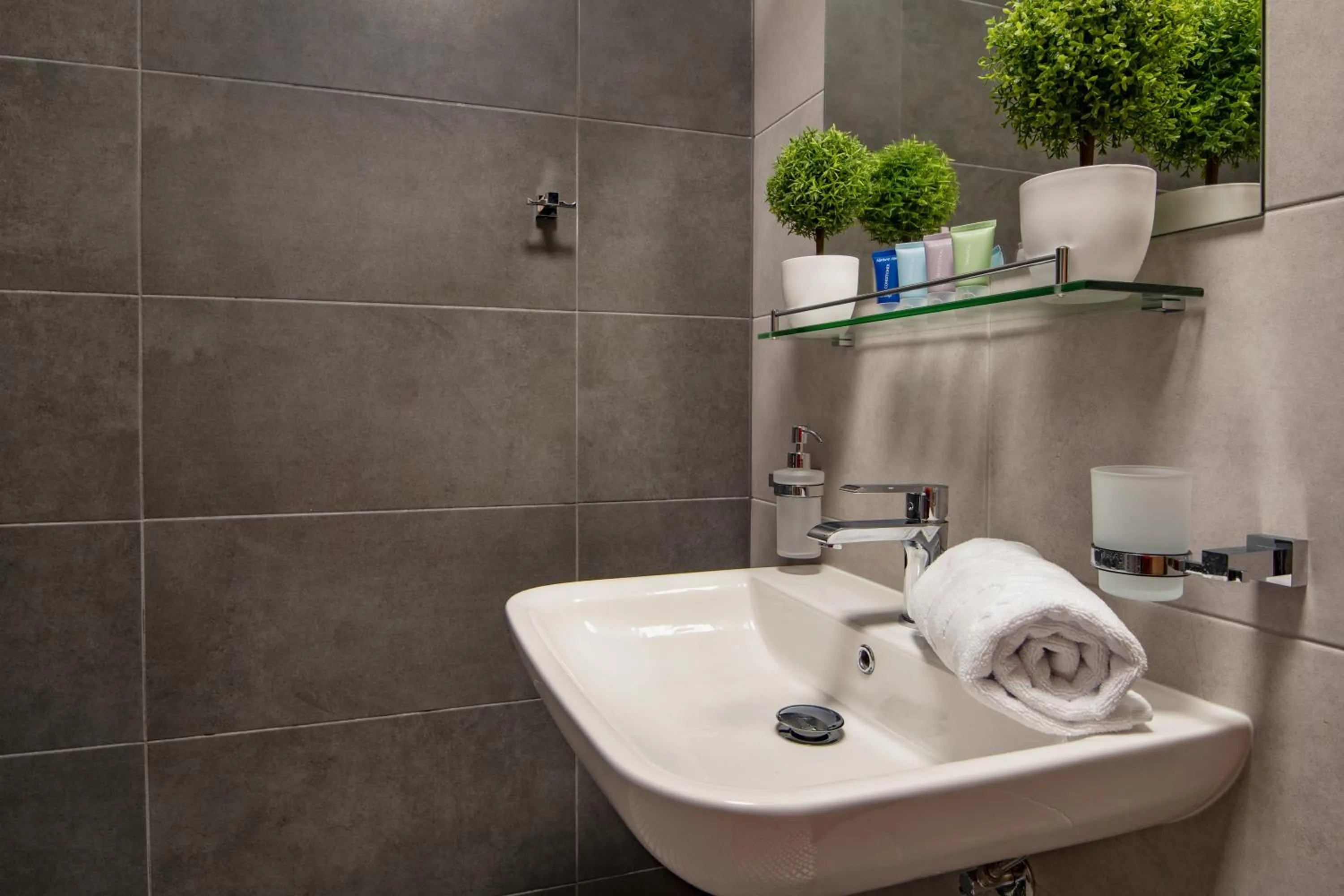 Bathroom in Hotel Mamut