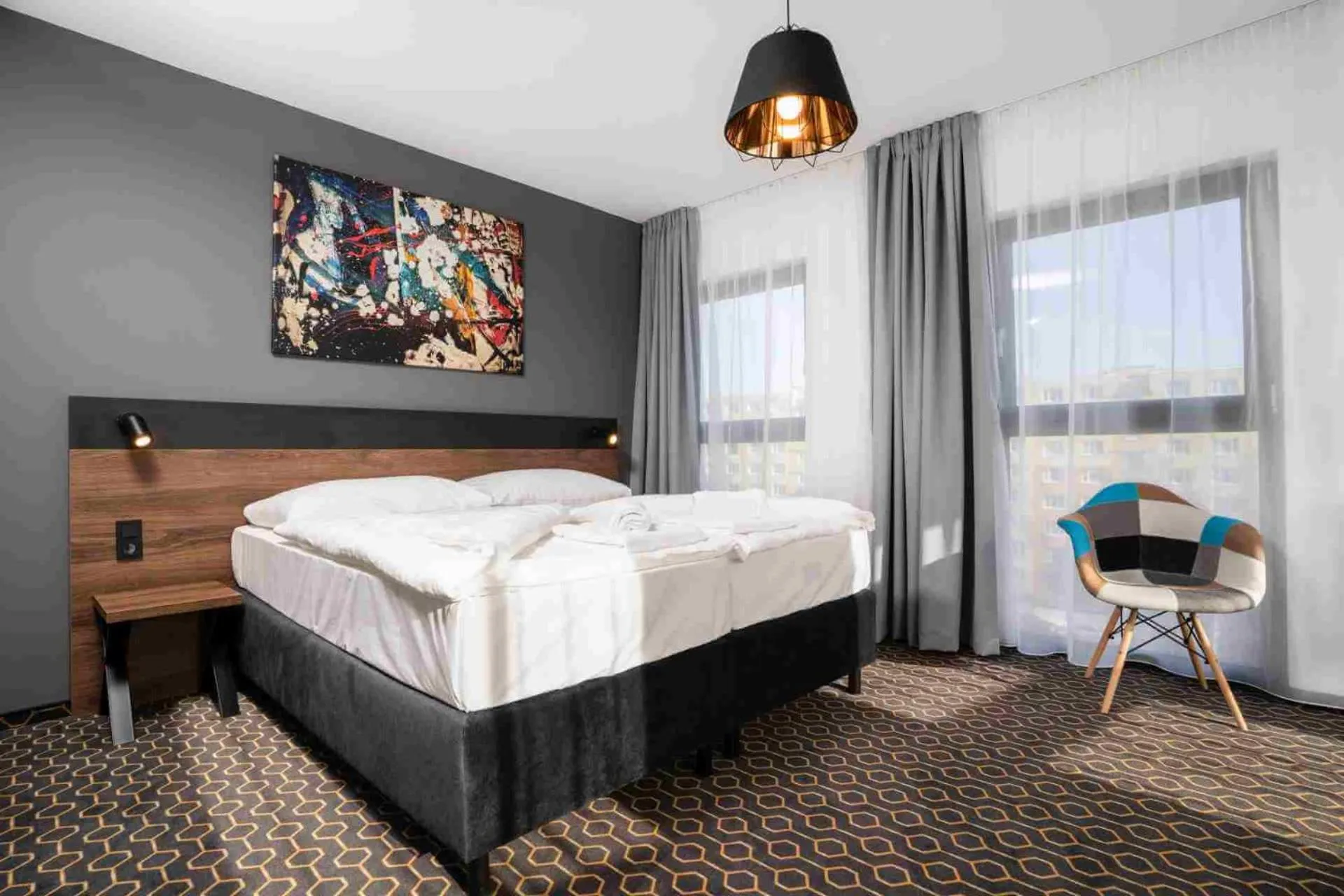 Photo of the whole room, Bed in Hotel Mamut