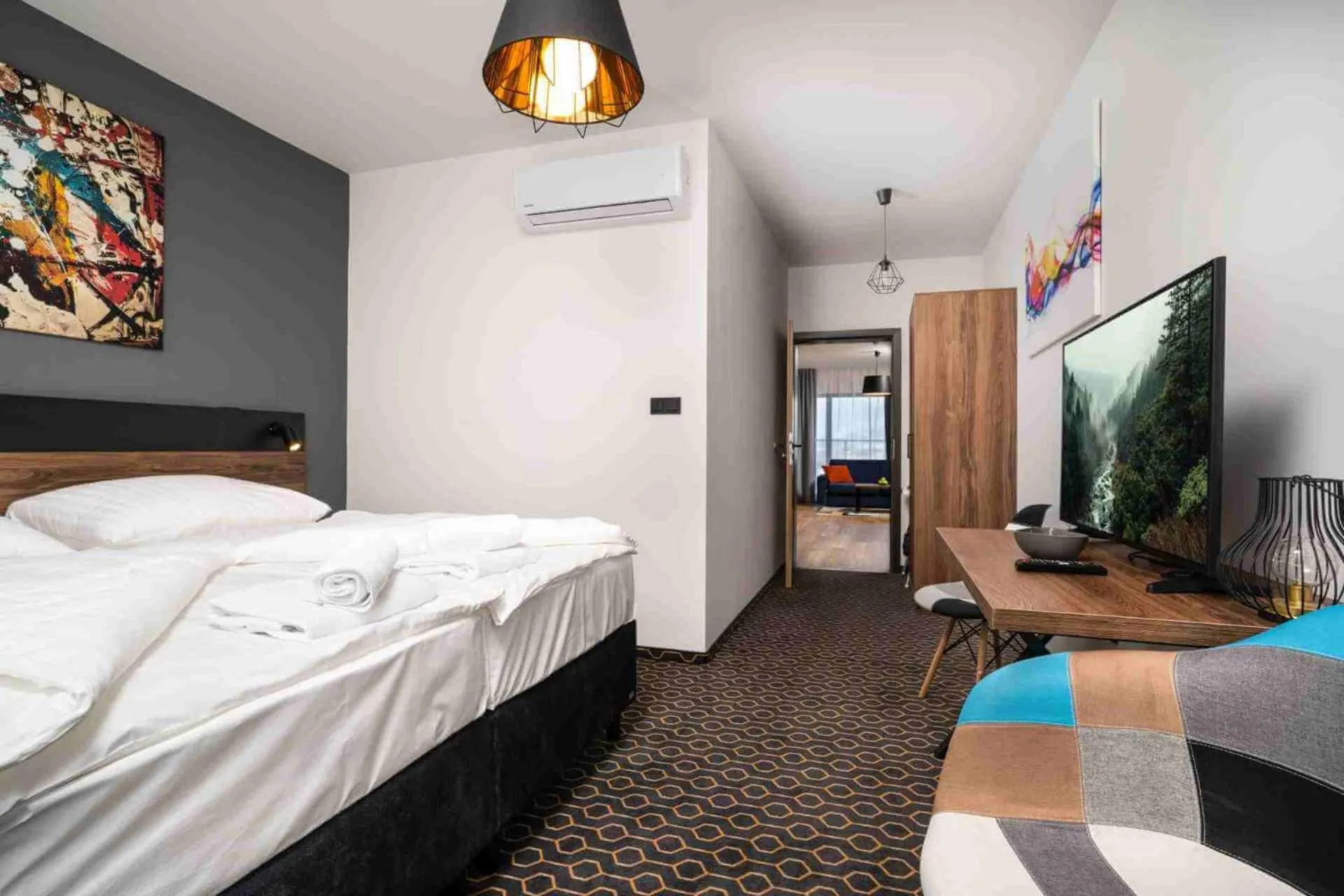 Photo of the whole room, Bed in Hotel Mamut