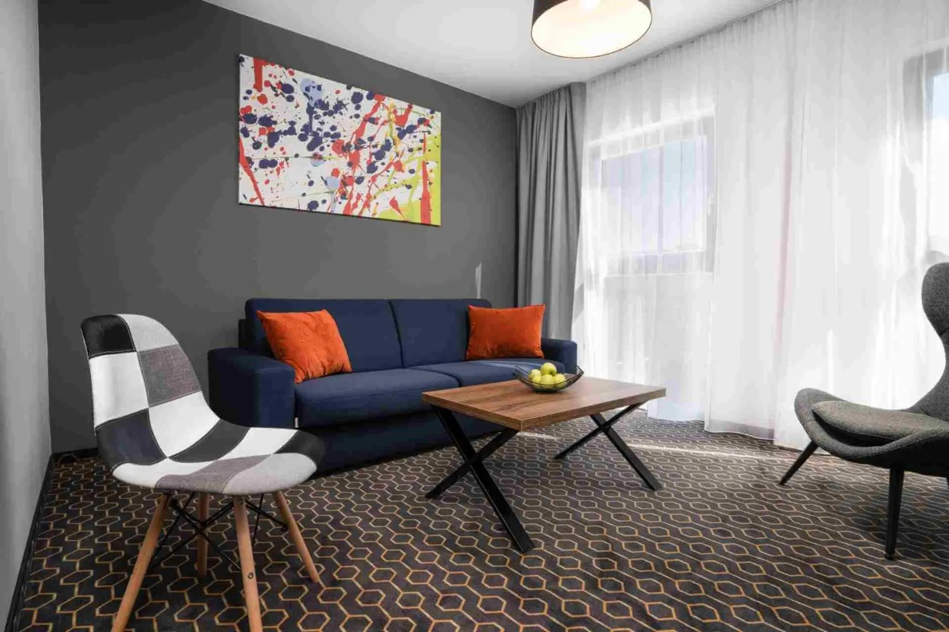 Living room in Hotel Mamut