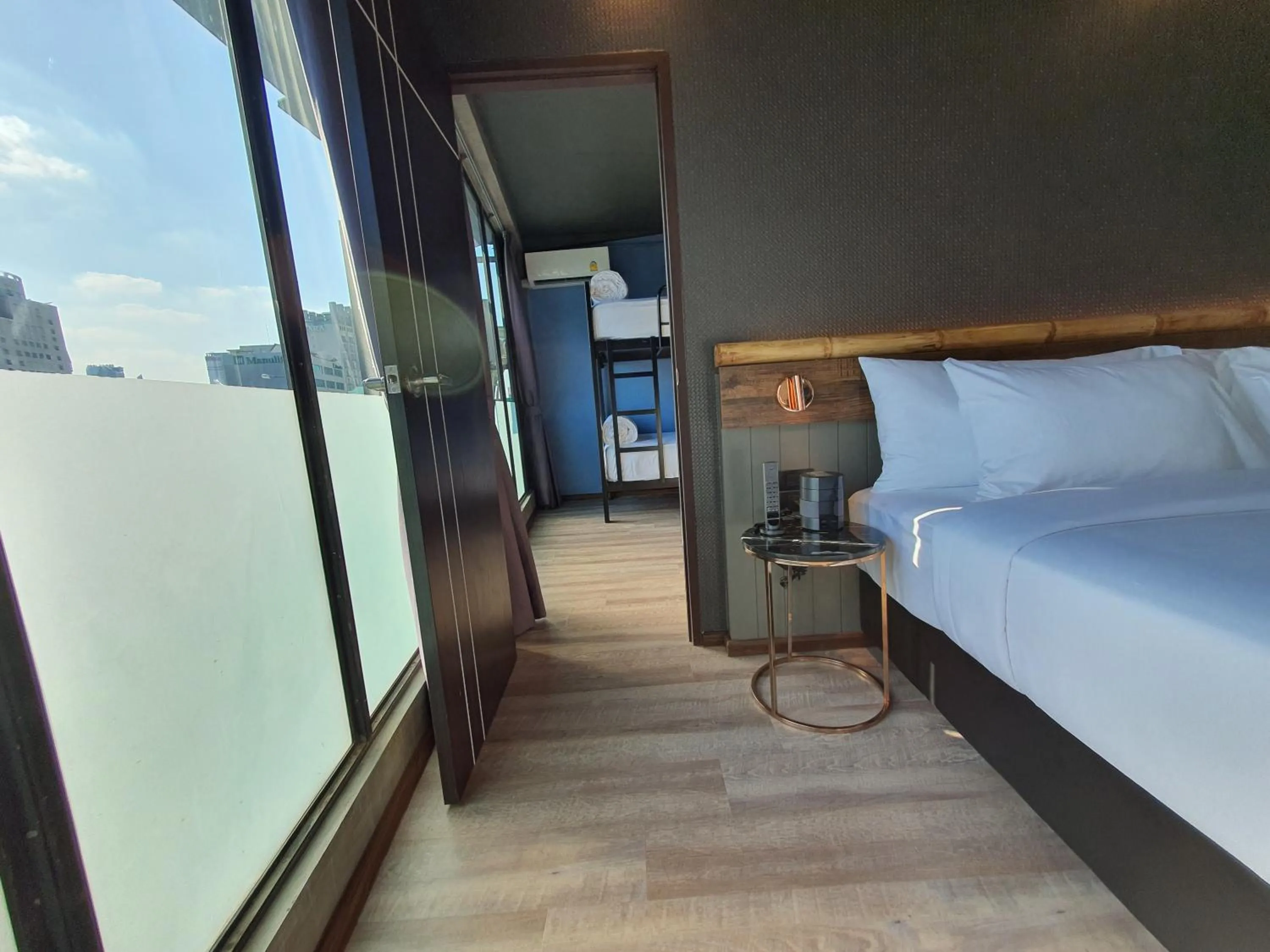 Bed in Hotel Ordinary Bangkok