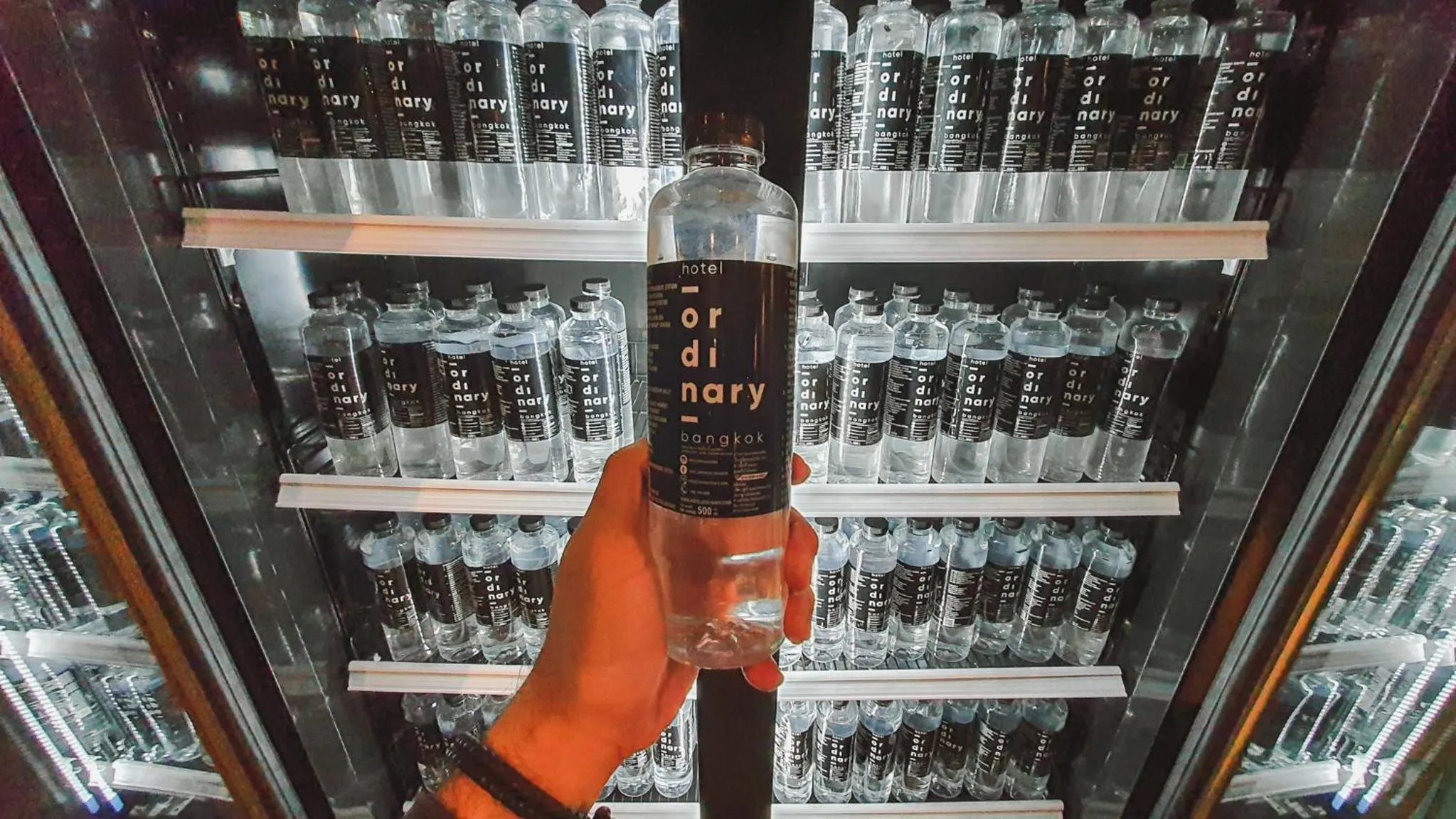 Communal kitchen in Hotel Ordinary Bangkok