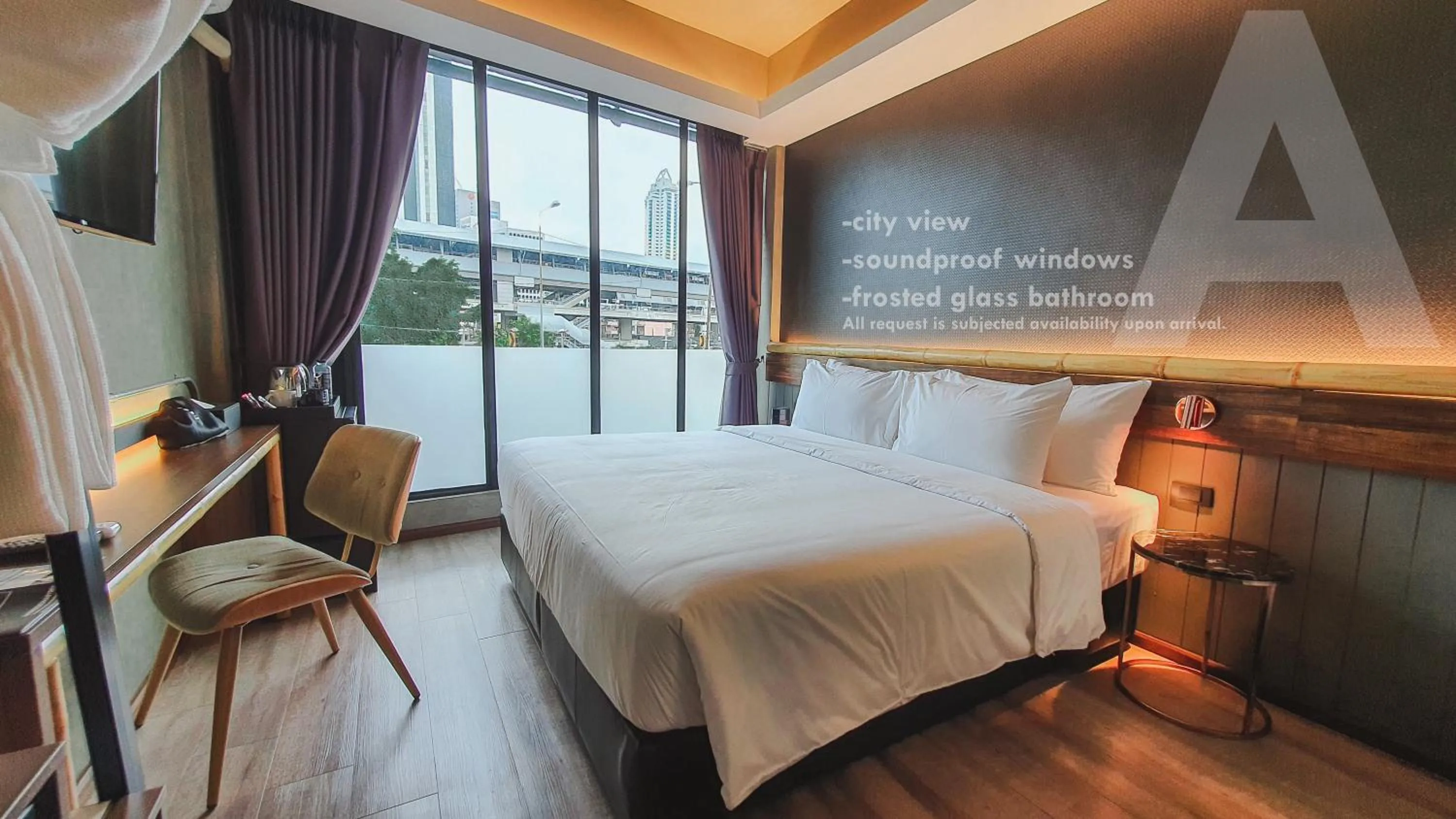 City view, Bed in Hotel Ordinary Bangkok