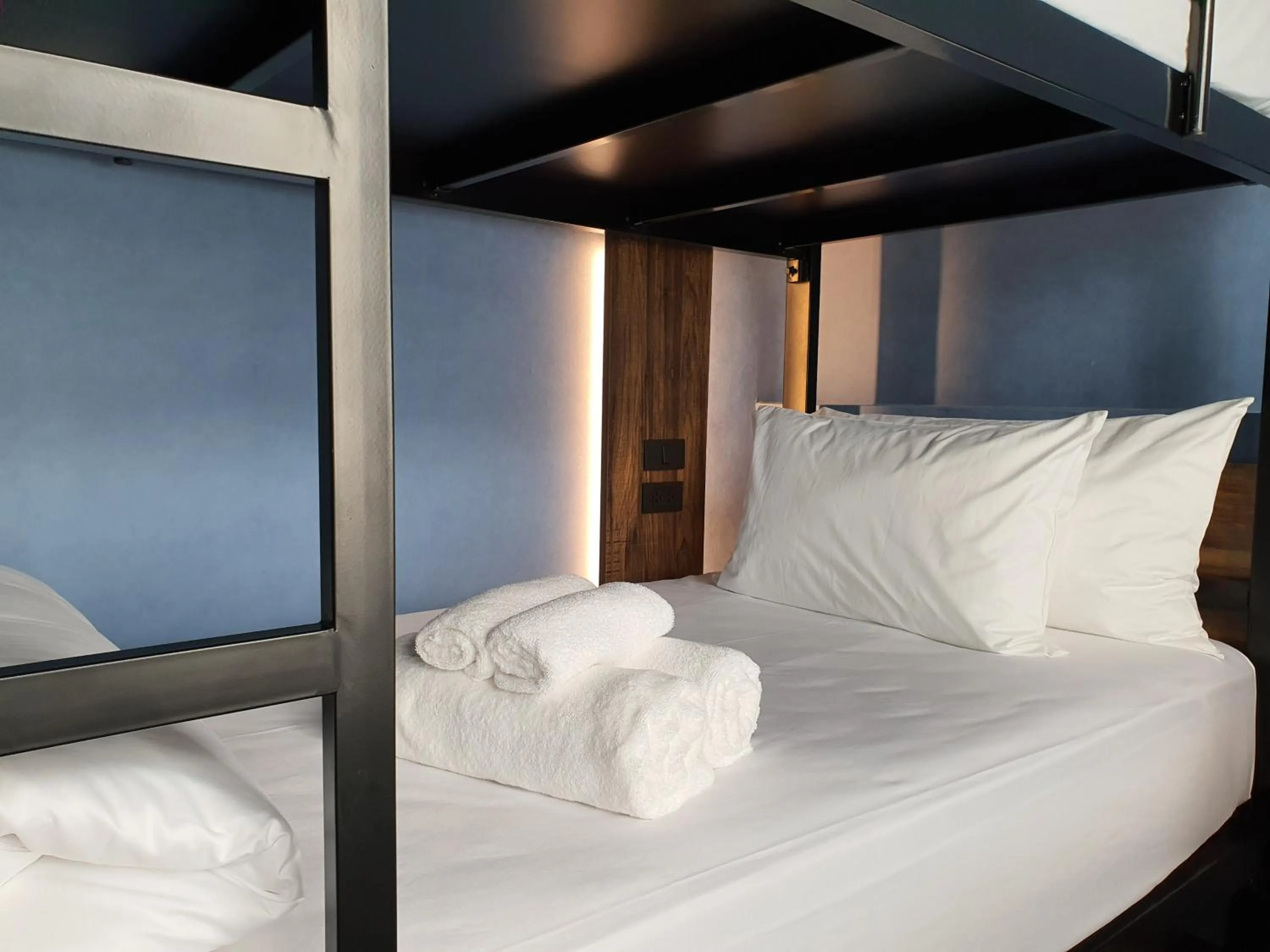 Bed in Hotel Ordinary Bangkok