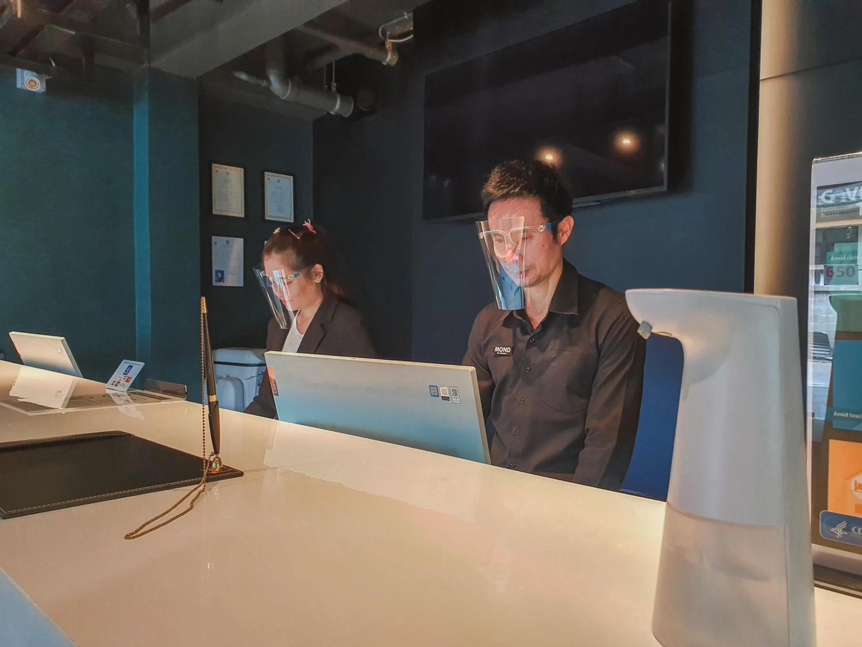 Staff in Hotel Ordinary Bangkok