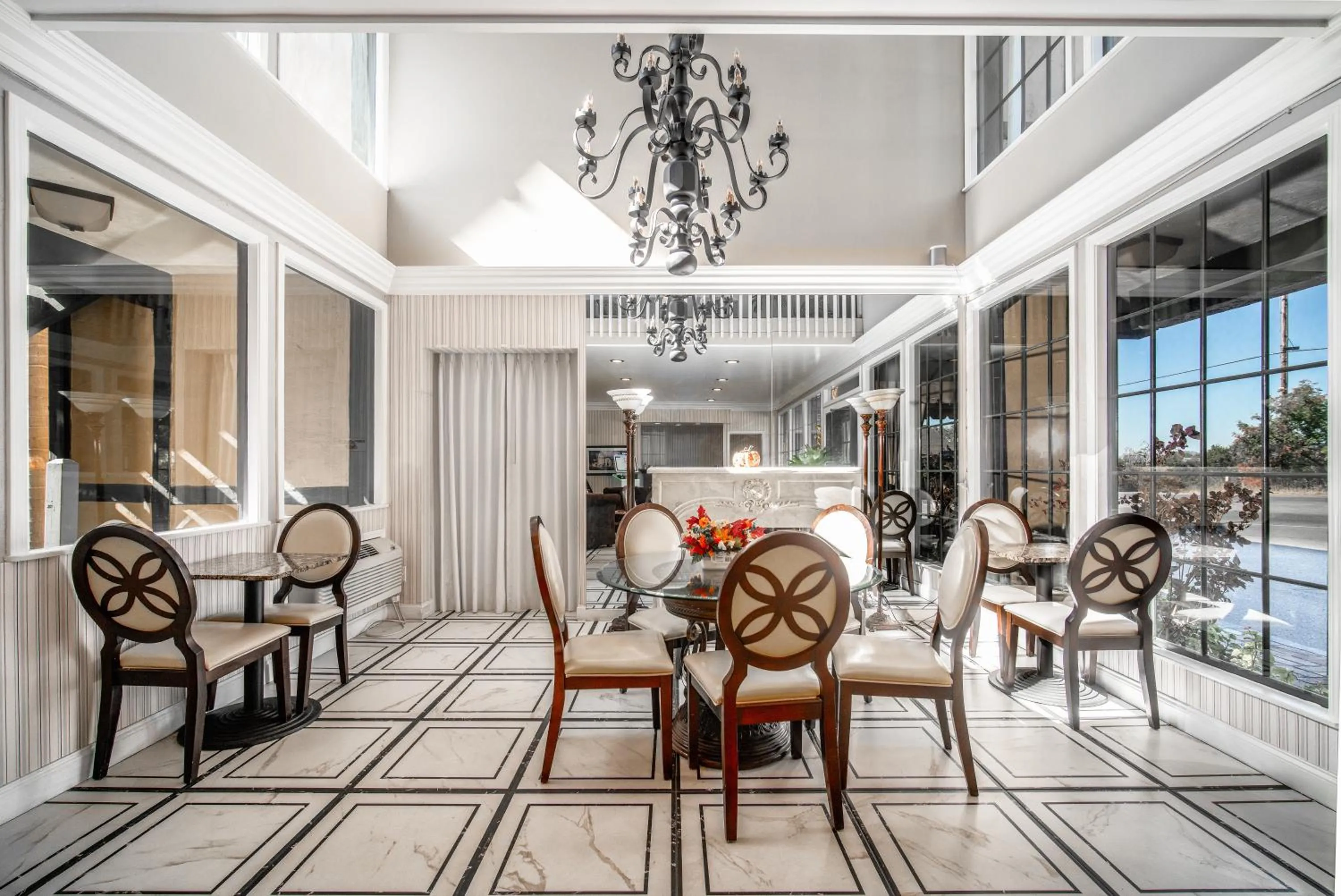 Lobby or reception in Kronborg Inn