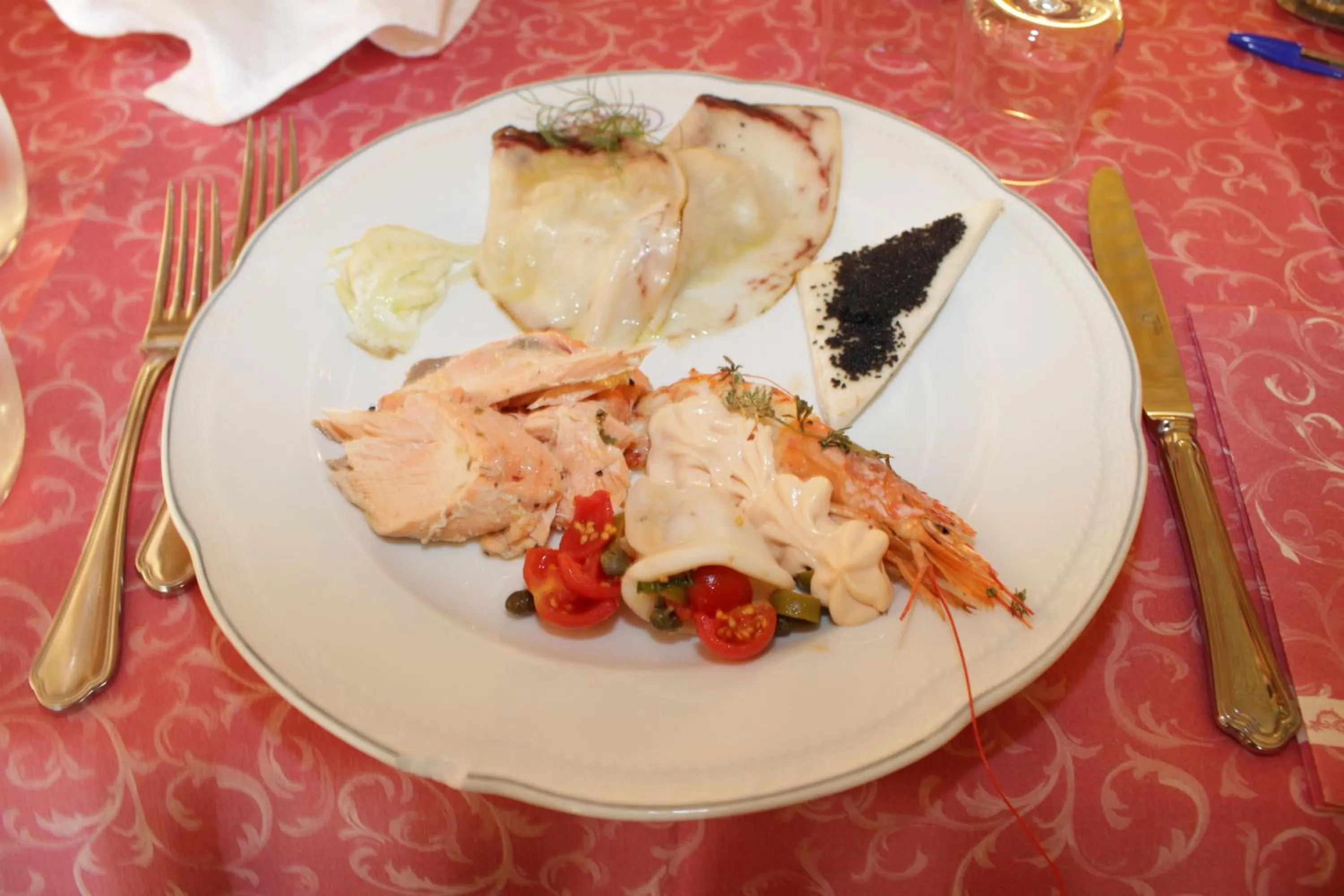 Food close-up in Hotel Meeting