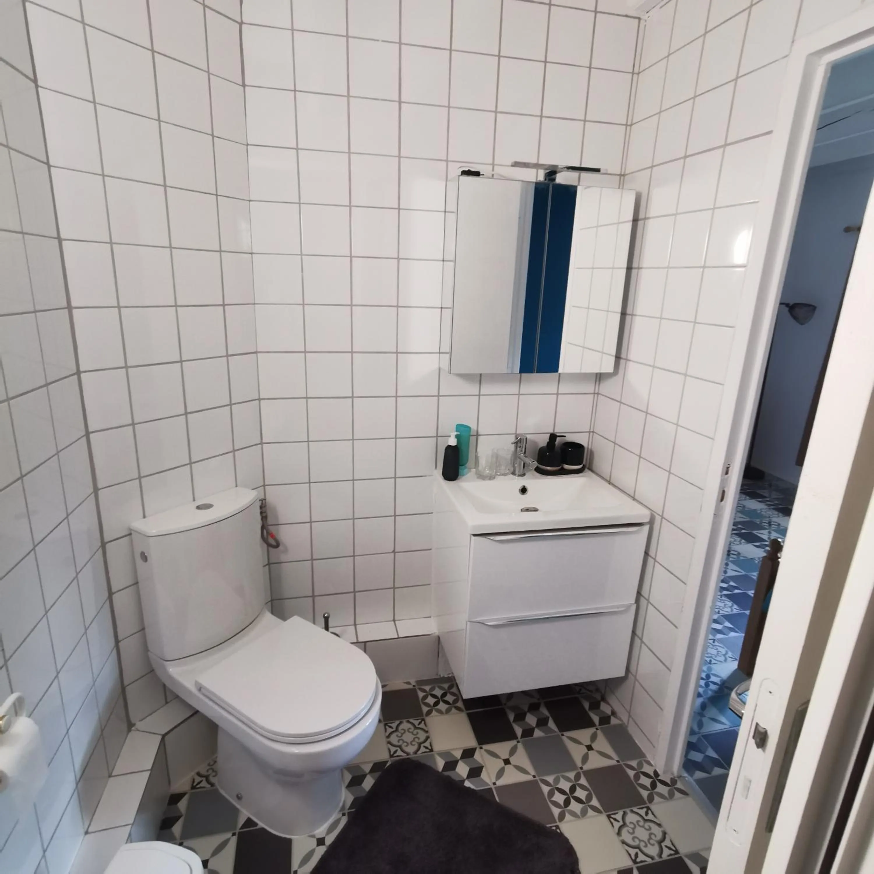 Shower in Auberge du Précontent