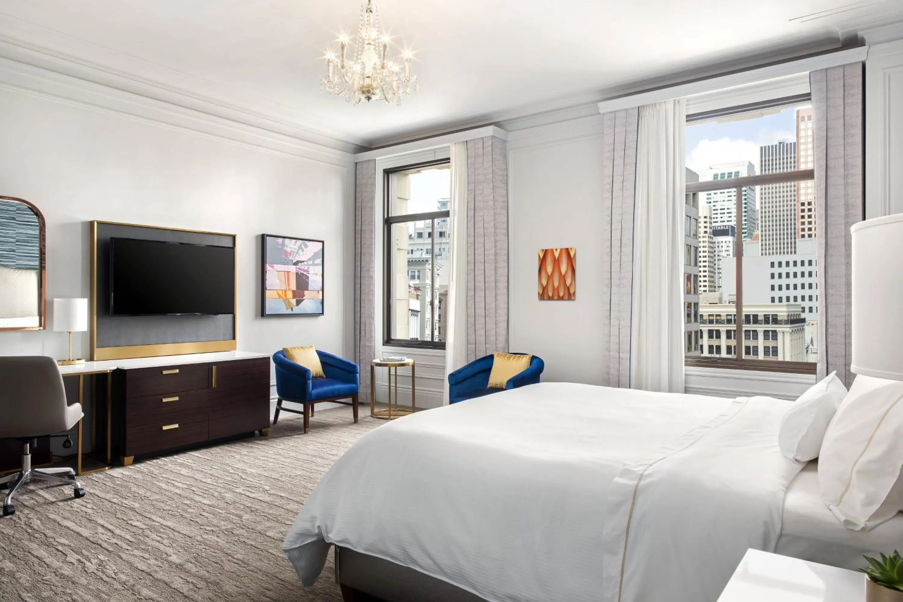 Photo of the whole room, Bed in The Westin St. Francis San Francisco on Union Square