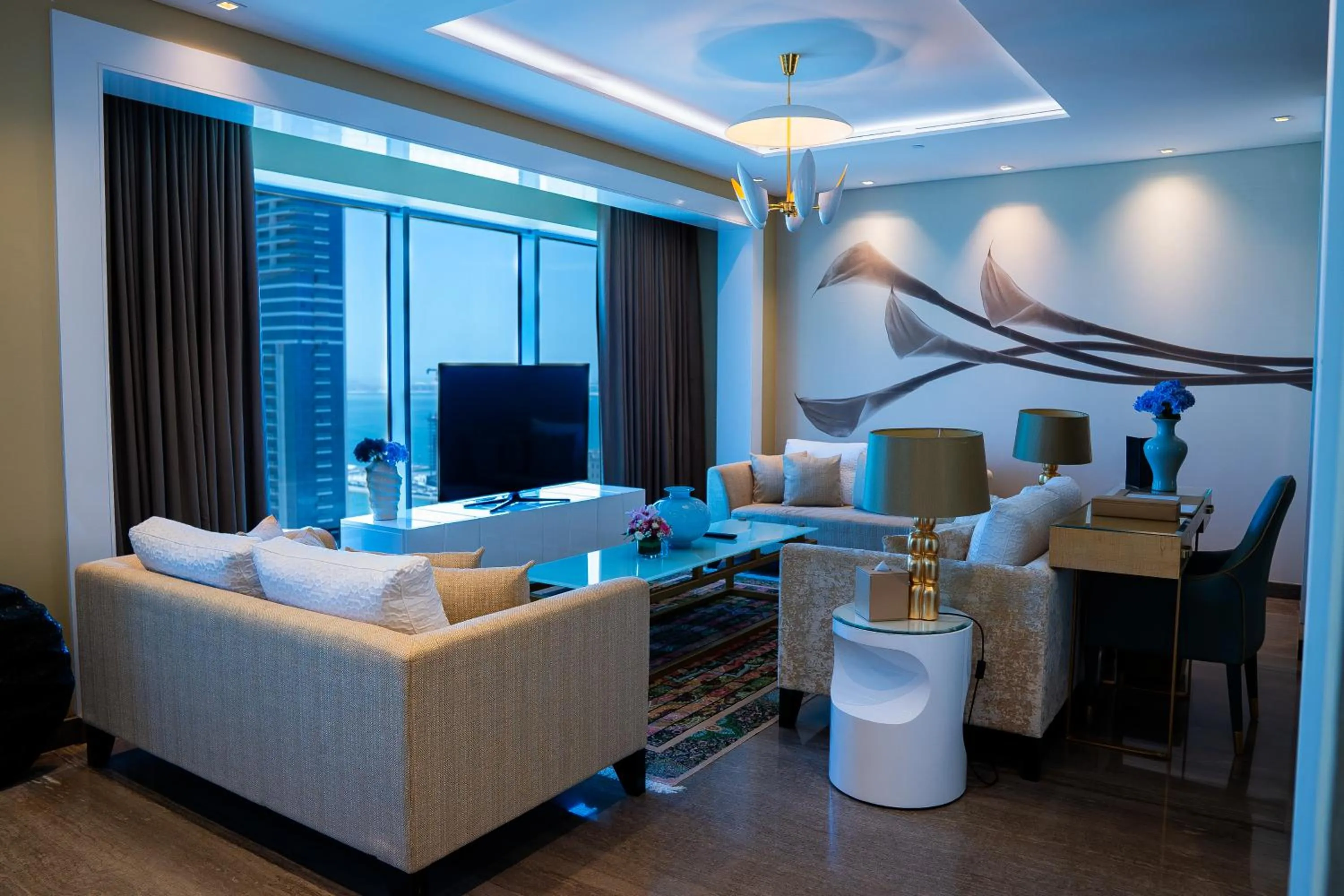 Seating area in The Domain Bahrain Hotel and Spa - Adults Friendly 16 Years Plus