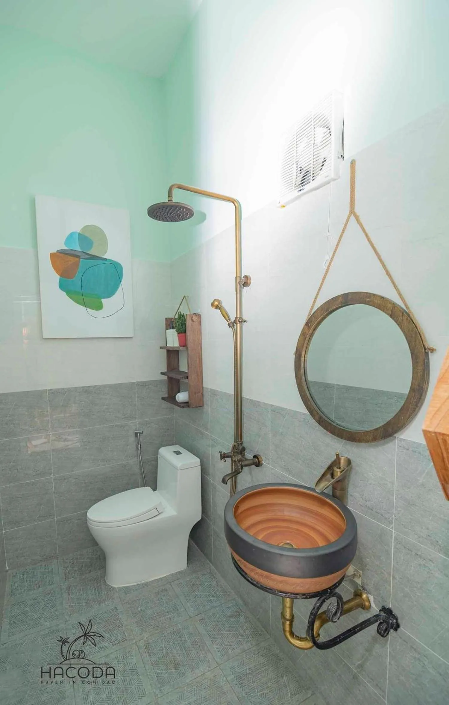 Toilet in Hacoda Homestay