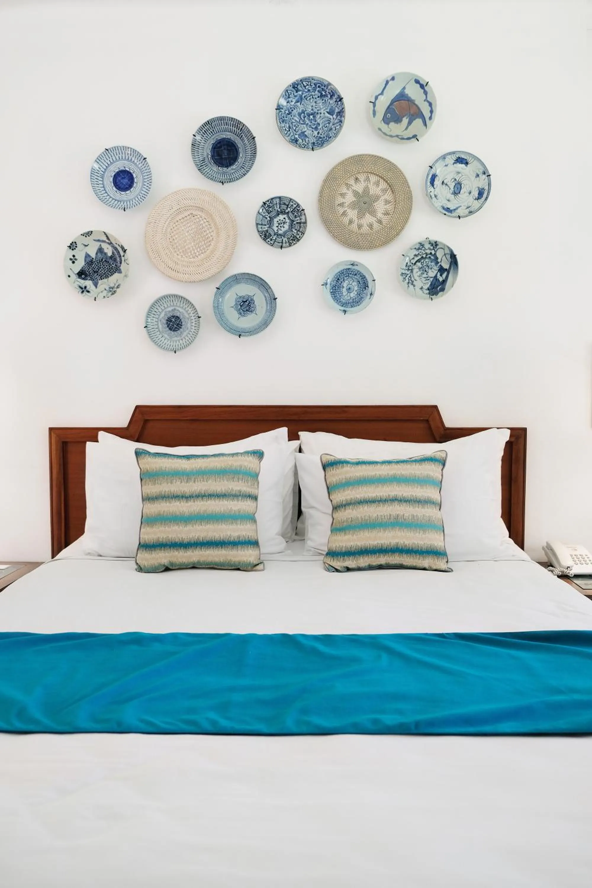 Bed in Lotus Bungalows