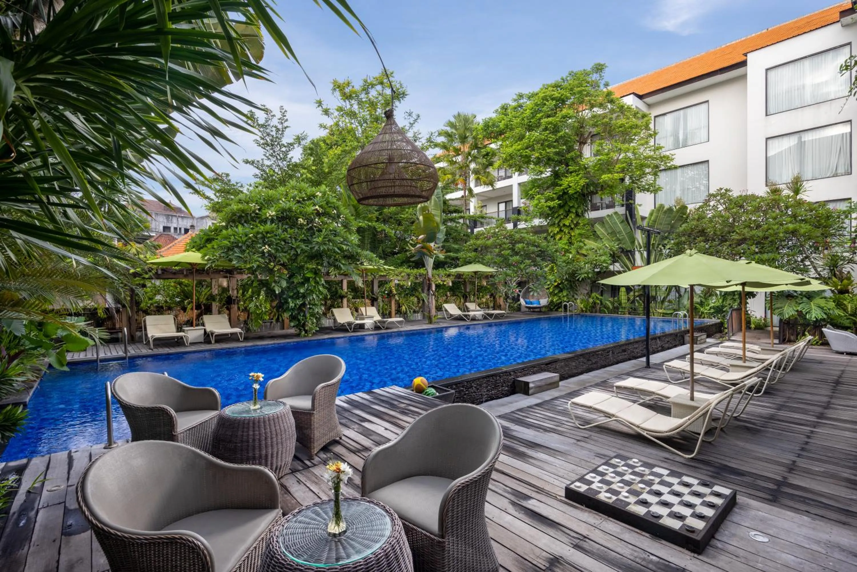 Swimming pool in Taksu Sanur Hotel