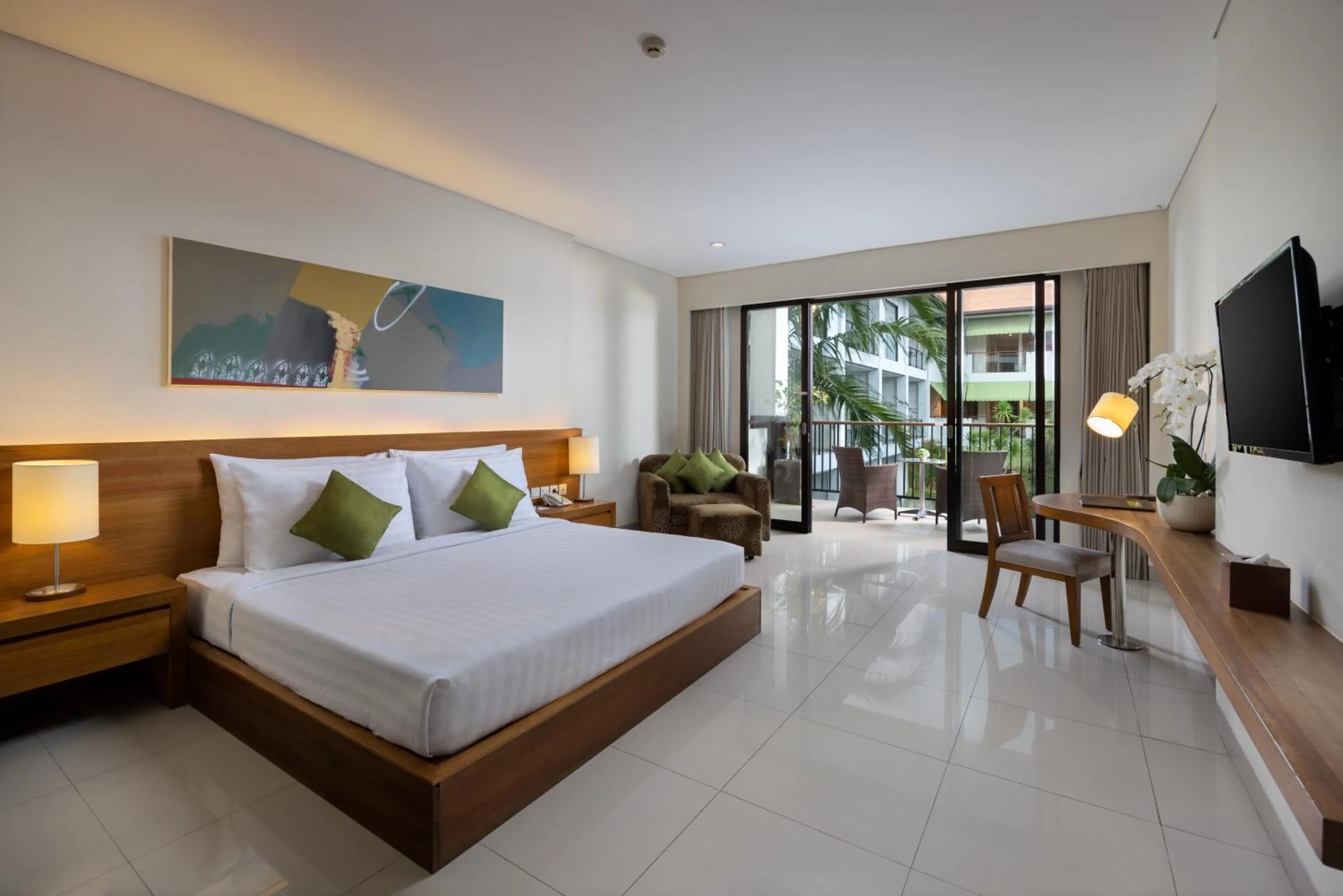 Bed in Taksu Sanur Hotel