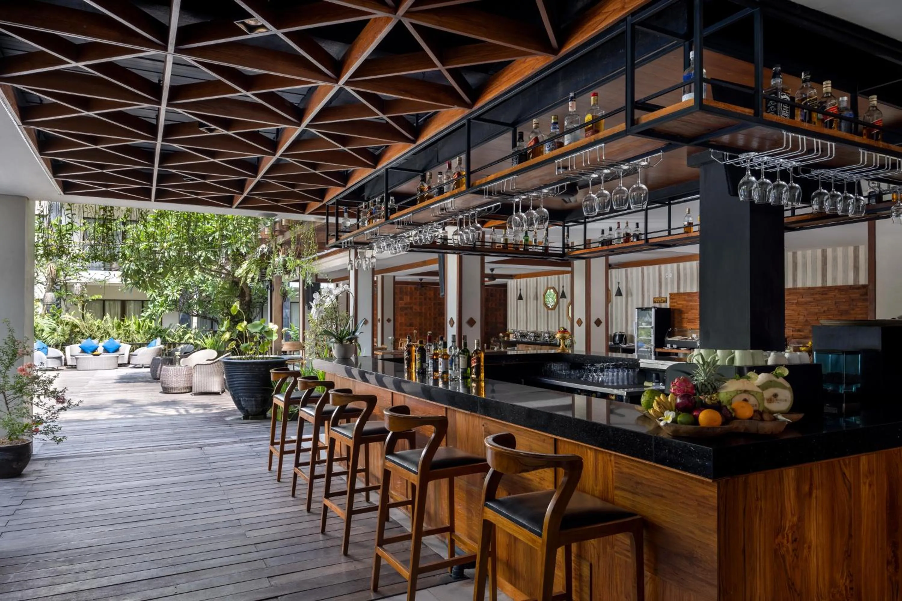 Lounge or bar in Taksu Sanur Hotel