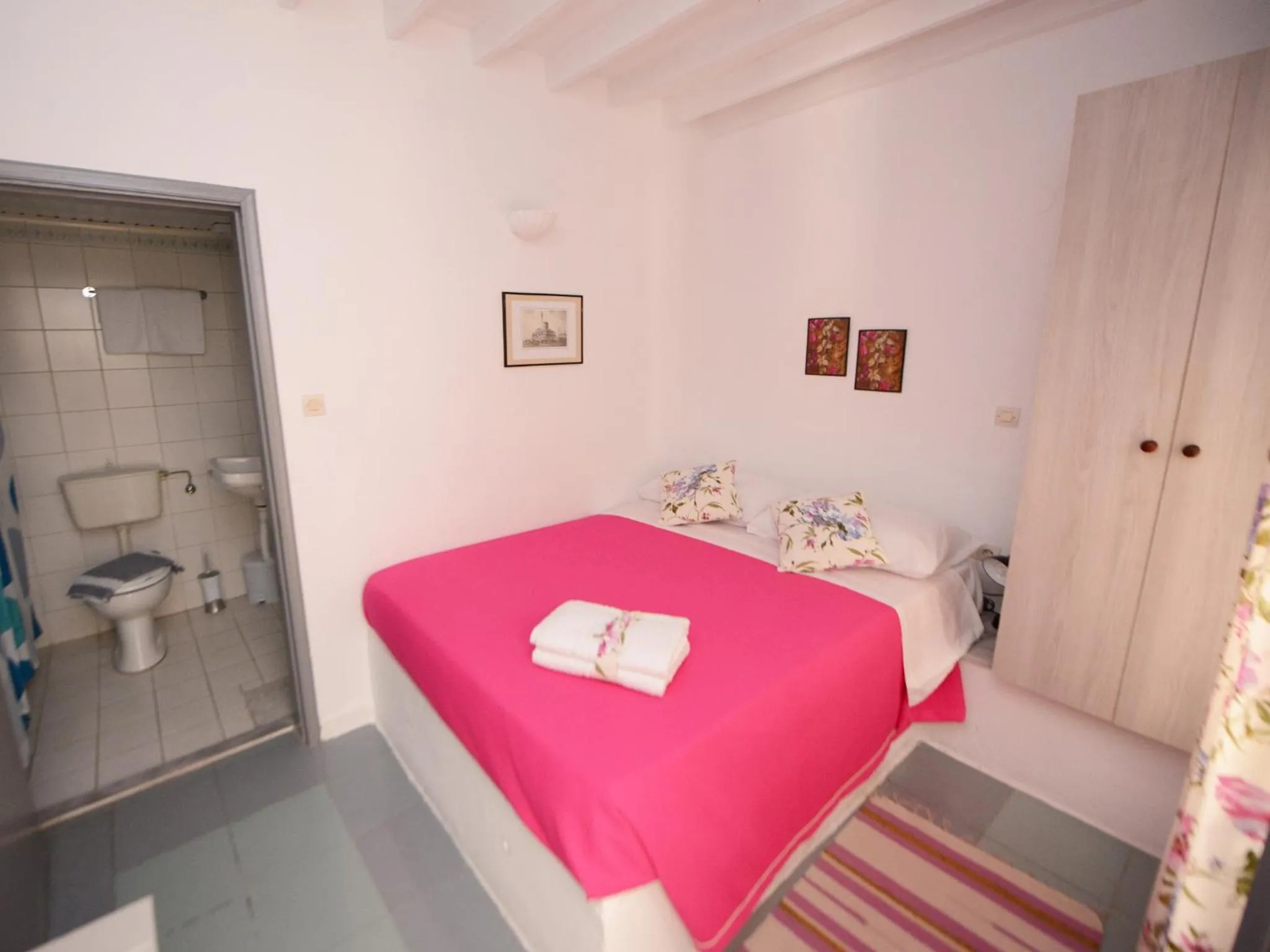 Bed in Medieval Inn