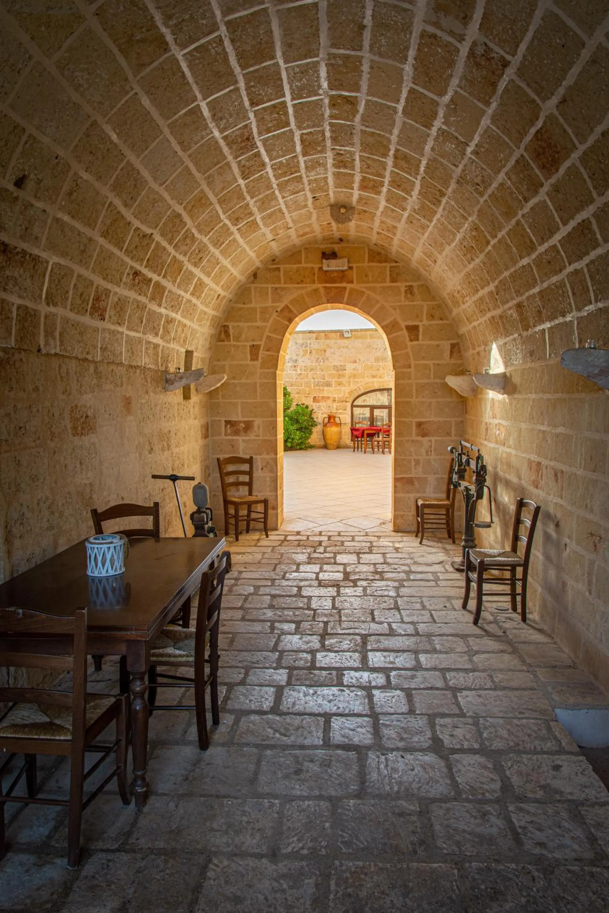 Facade/entrance in Masseria Nuova