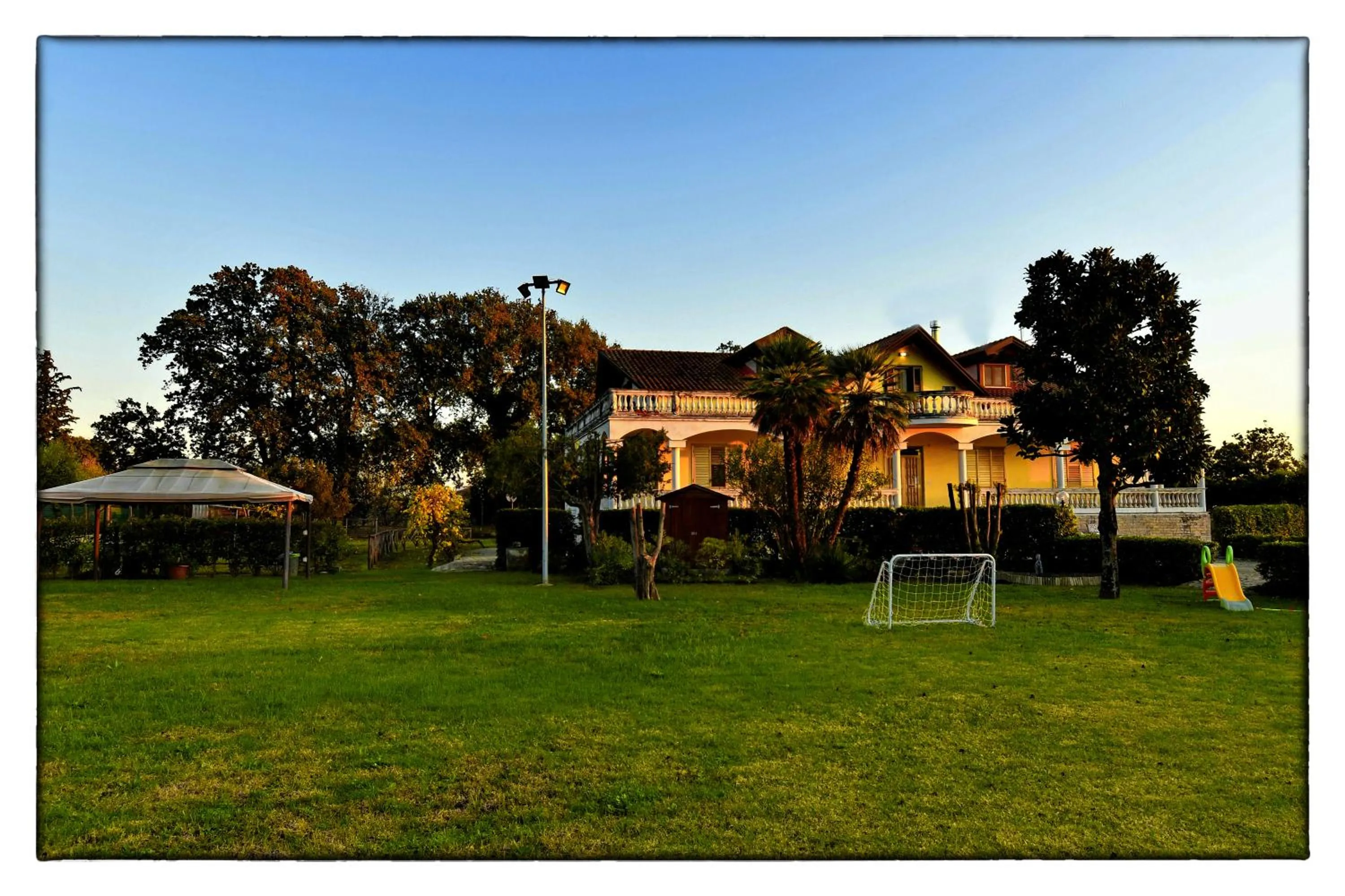 Children play ground in Villa Costiera Salerno