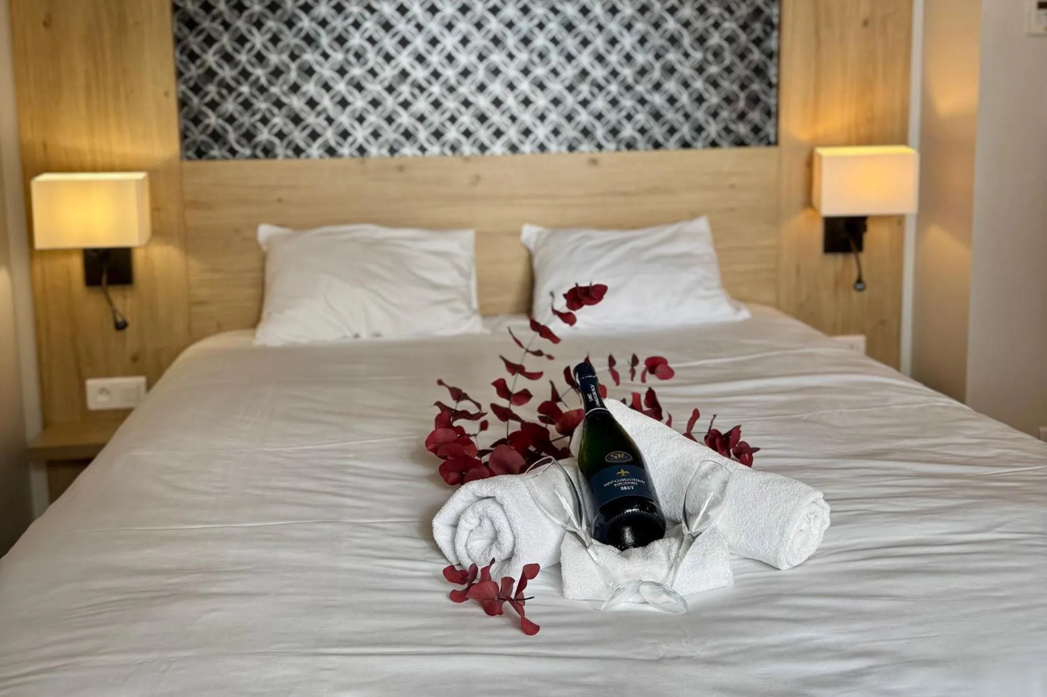 Bed in Kyriad Vannes Centre Ville