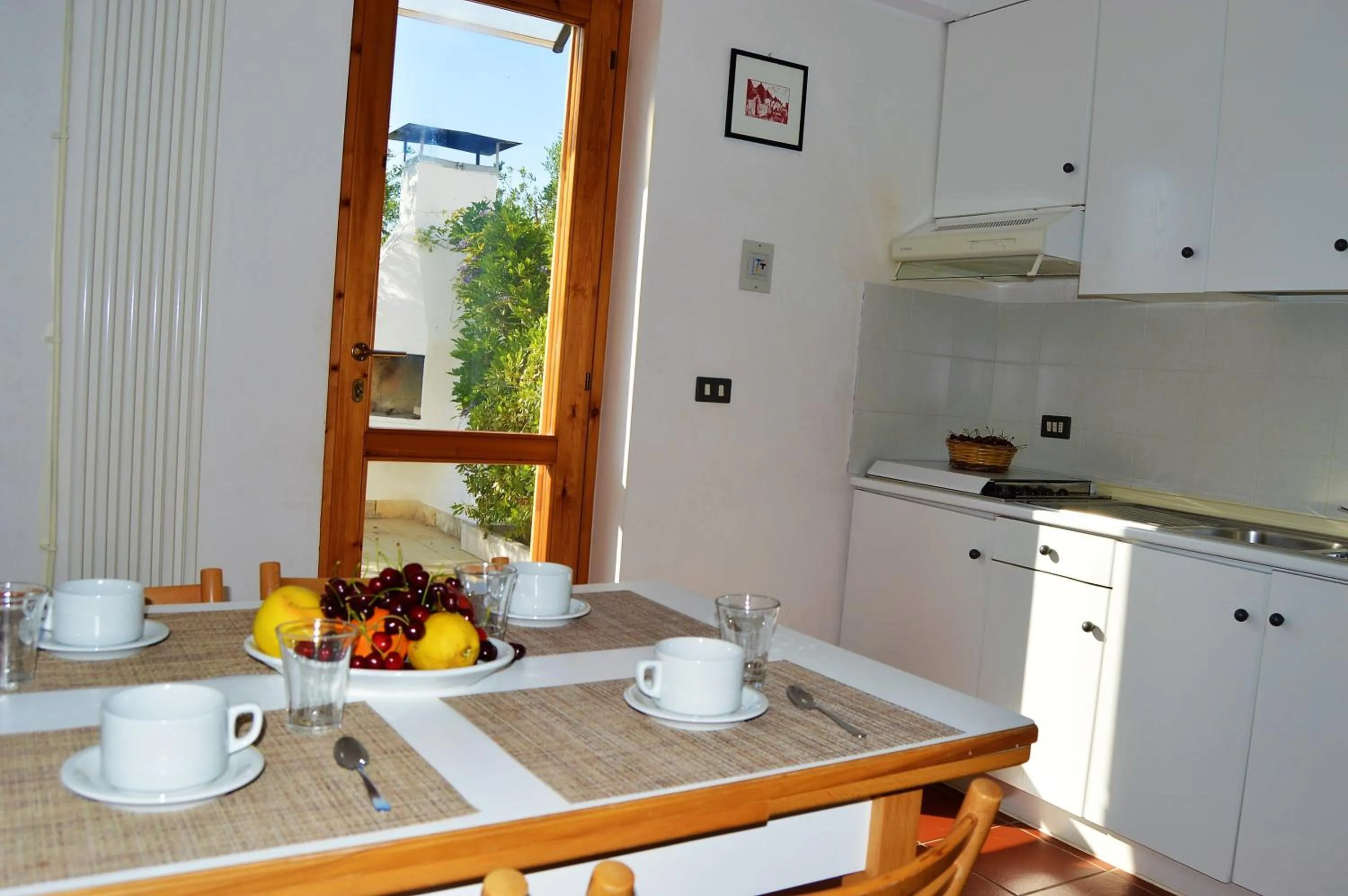 Communal kitchen in Raggio Di Sole
