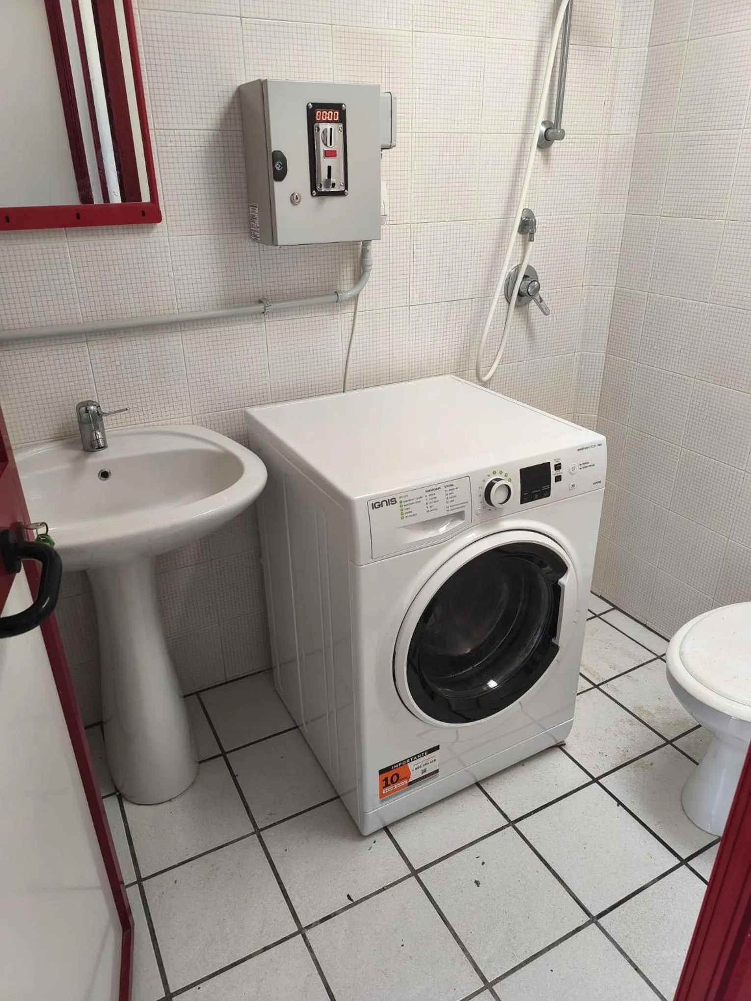 washing machine in Raggio Di Sole