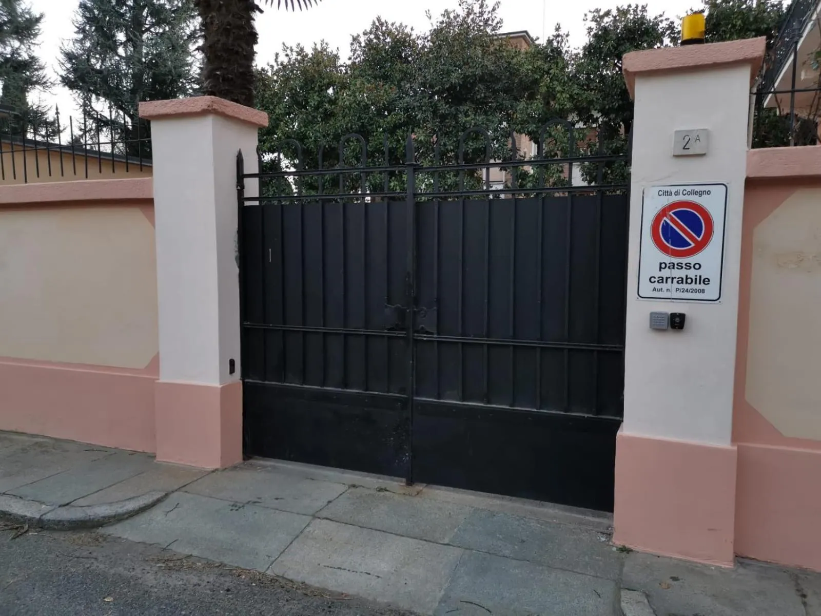 Property building in B&B Ad Quintum Torino