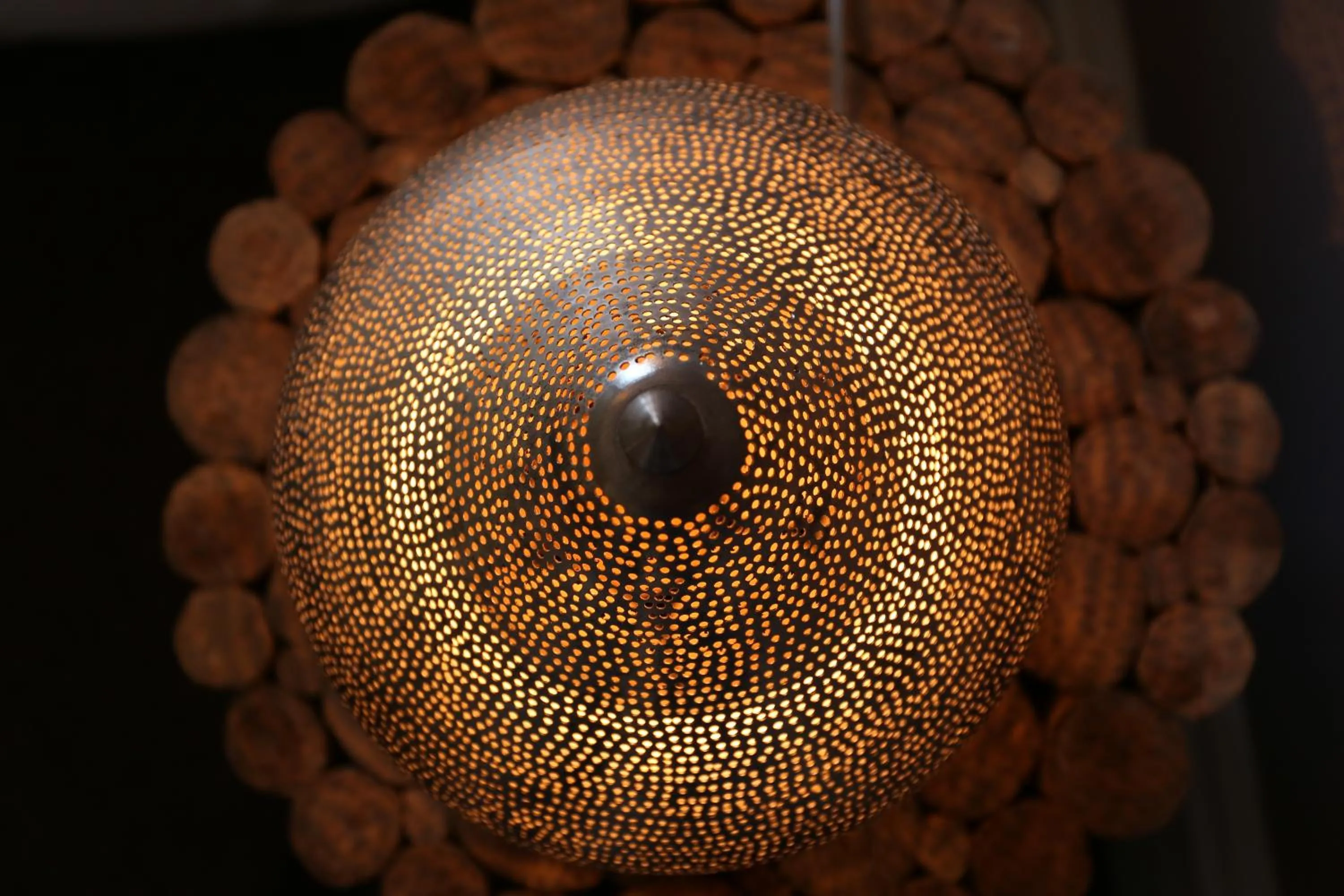 Decorative detail in B&B Le Cercle De Malines