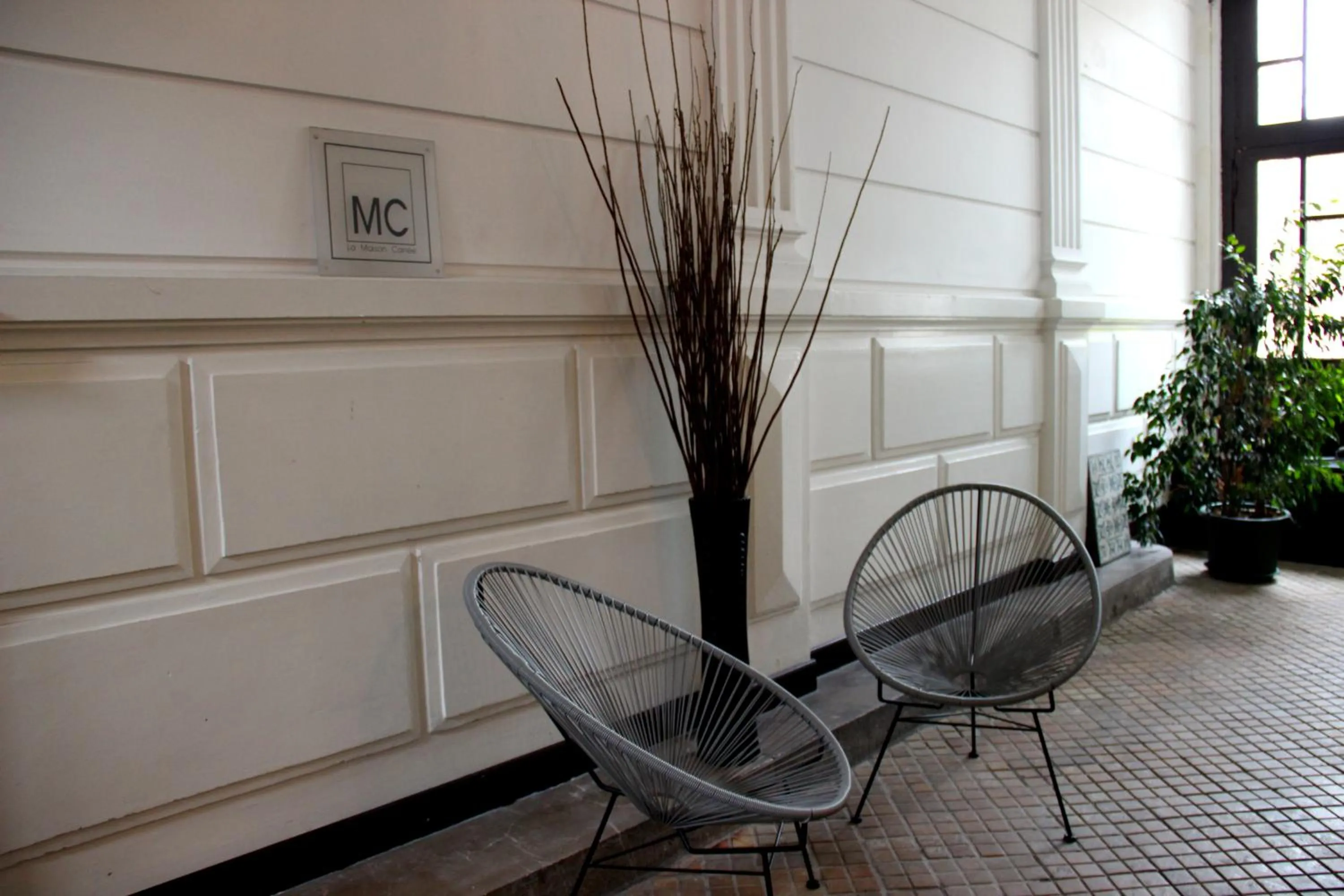 Patio in B&B Le Cercle De Malines