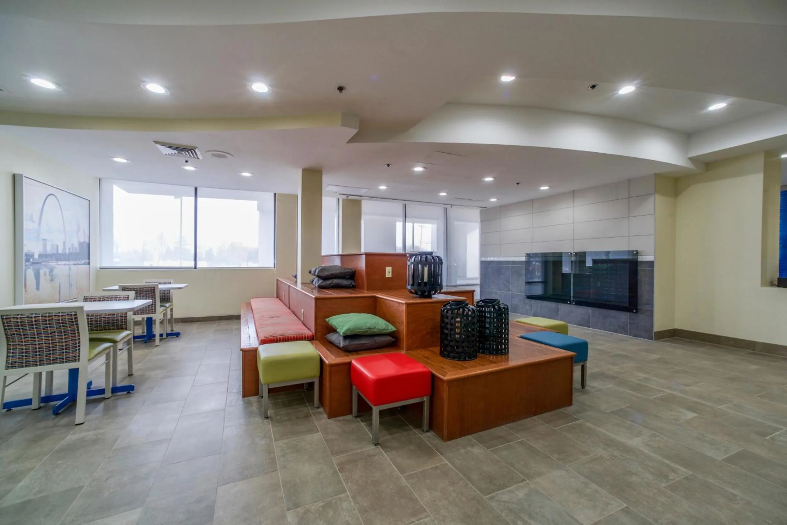 Lounge or bar in Saint Louis Airport Hotel