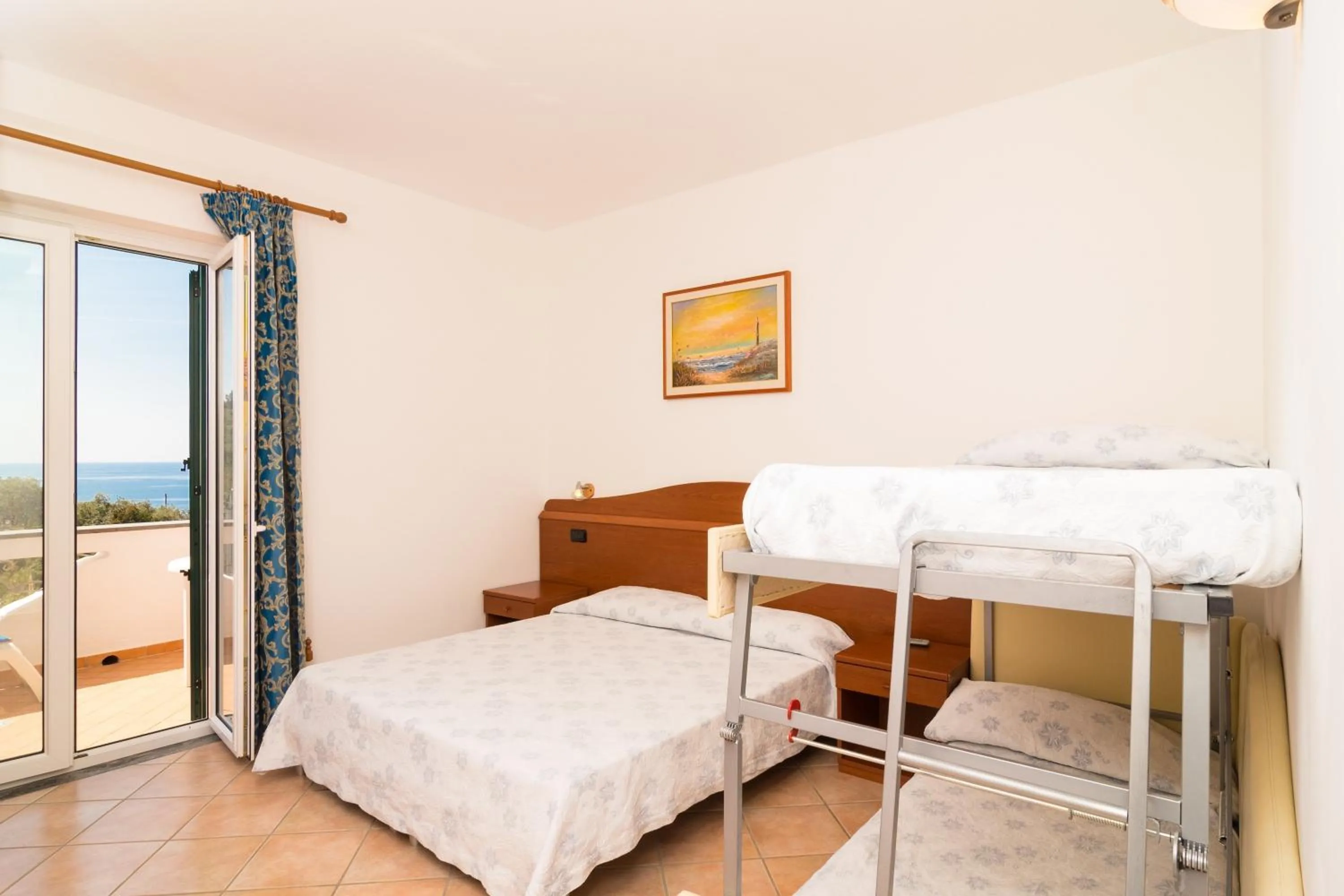 Bedroom in Hotel Villa Fumerie