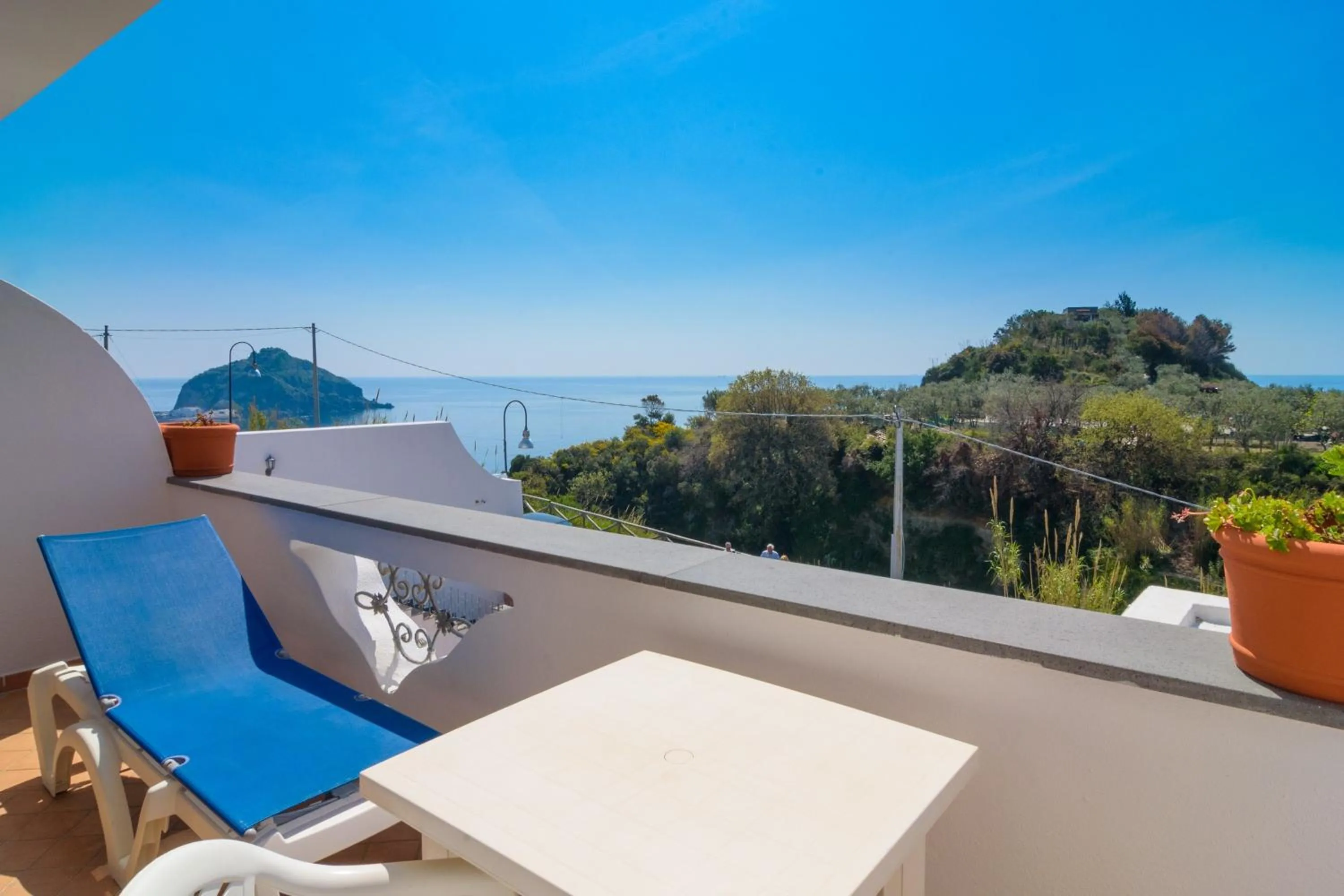 Balcony/Terrace in Hotel Villa Fumerie