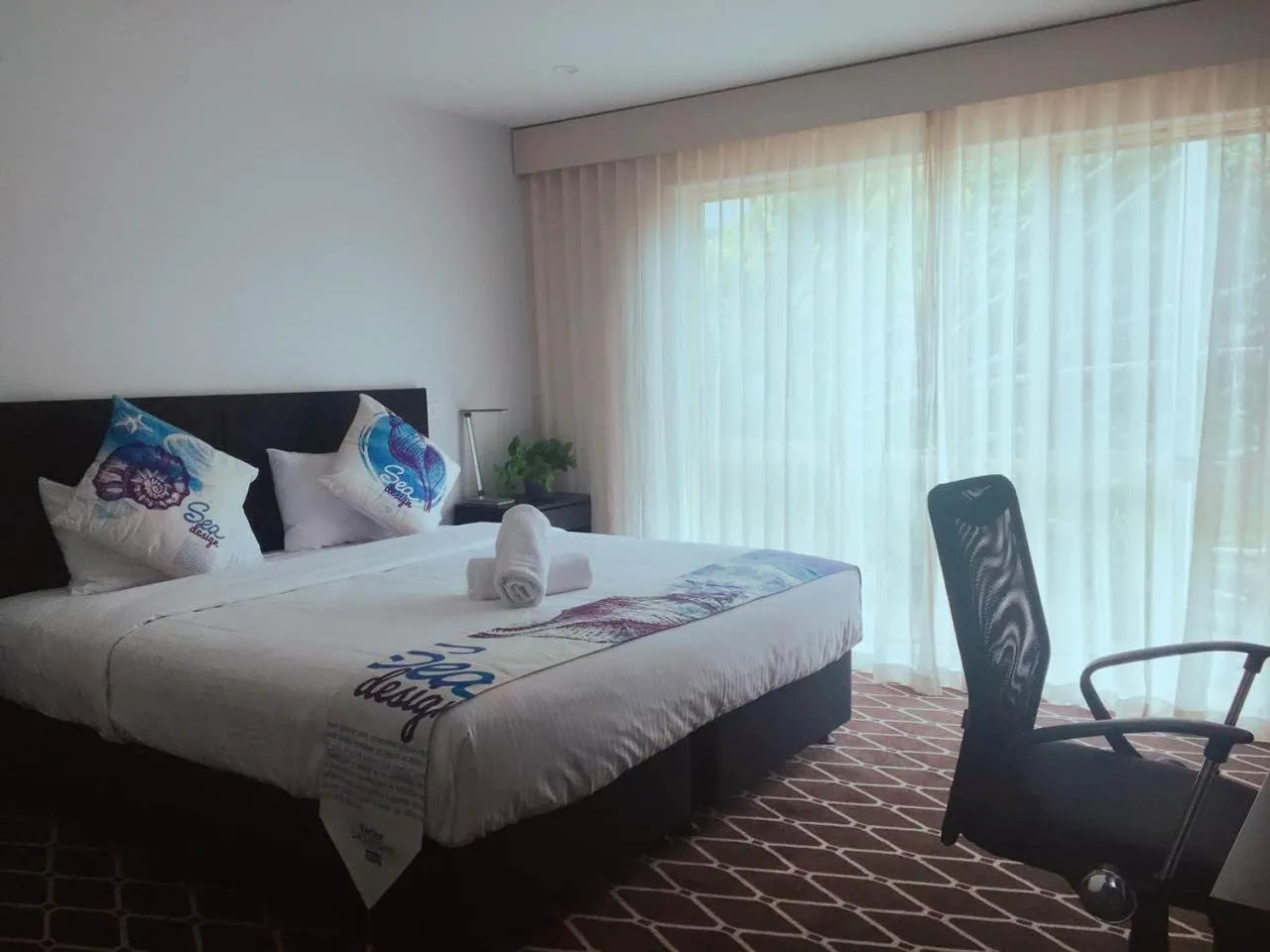 Bed in ODYSSEY APOLLO BAY