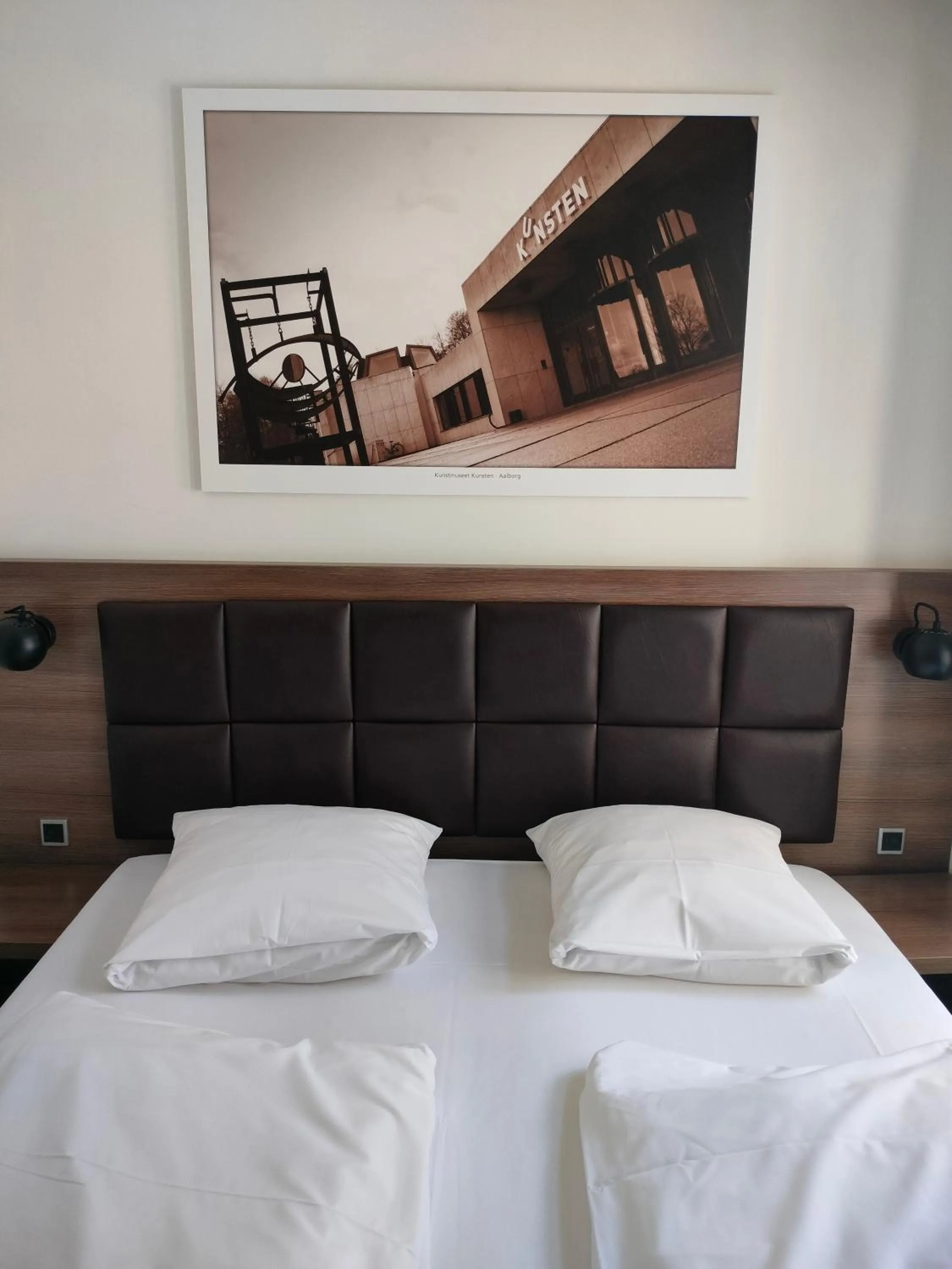 Bed in Dancenter Hotel Jomfru Ane