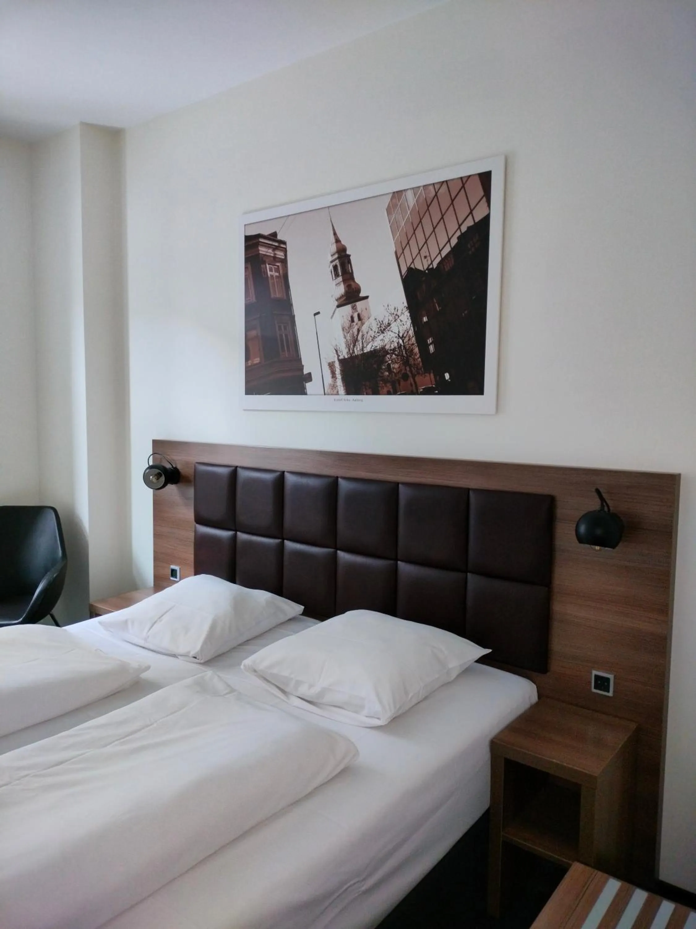 Bed in Dancenter Hotel Jomfru Ane