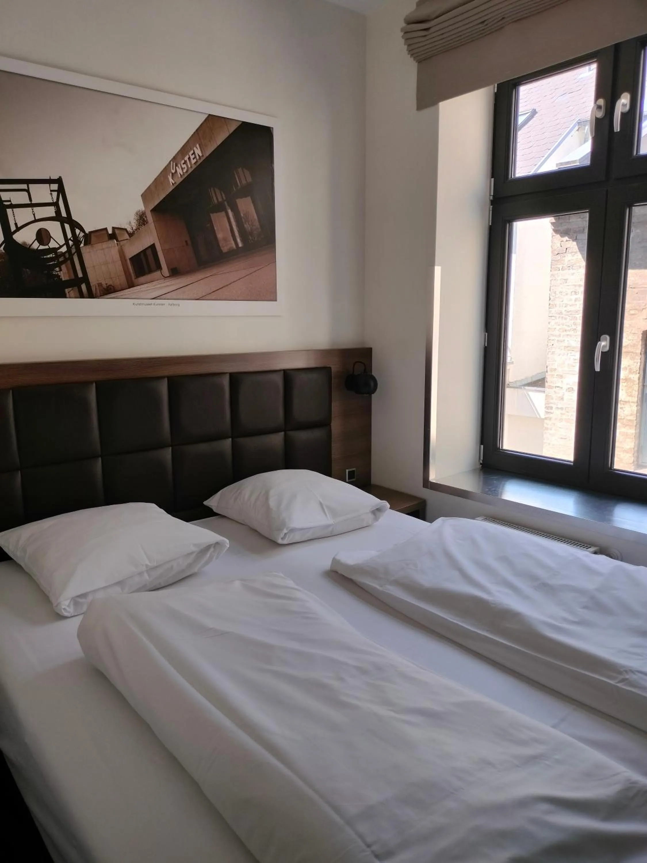 Bed in Dancenter Hotel Jomfru Ane