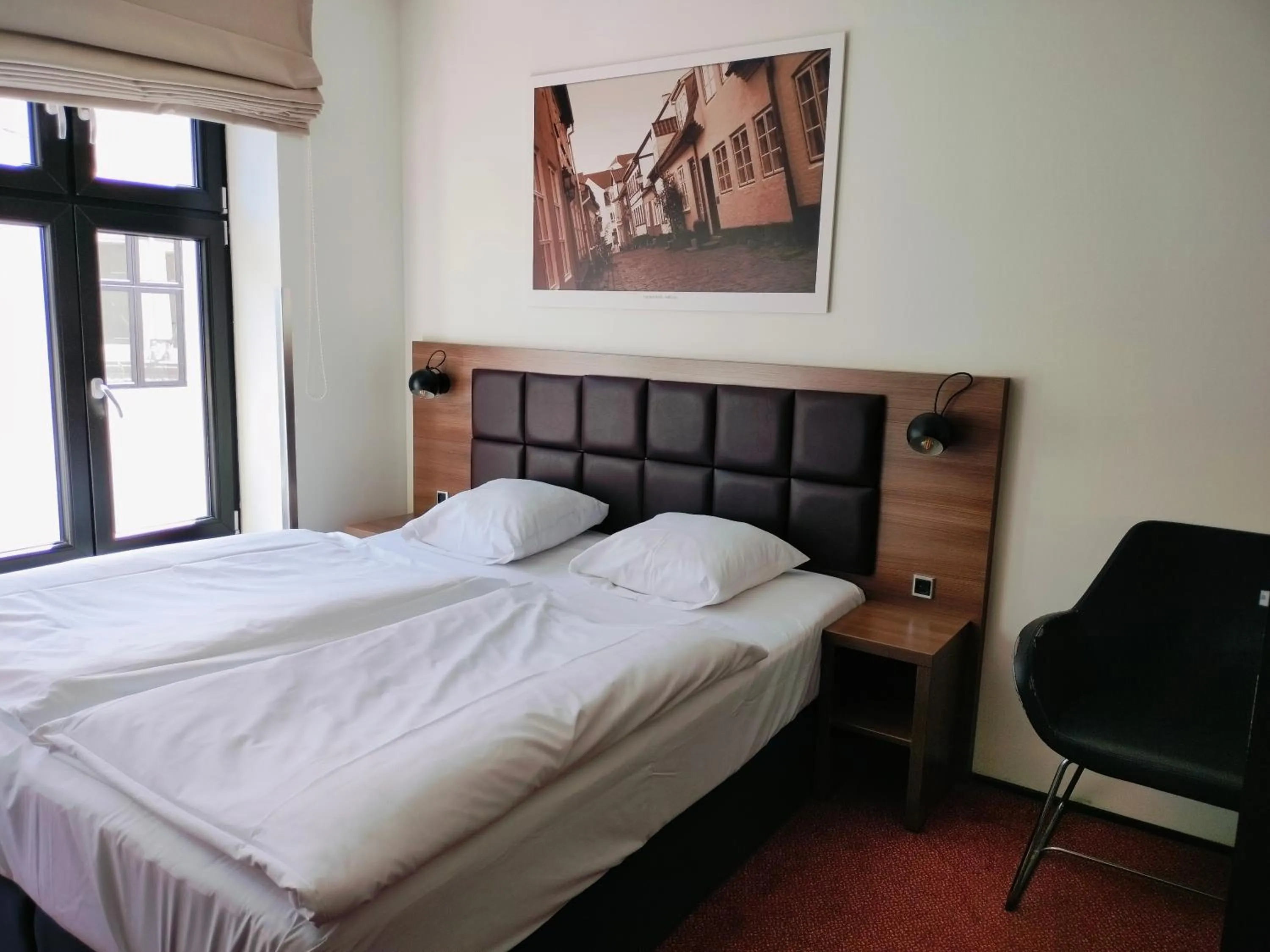 Bed in Dancenter Hotel Jomfru Ane