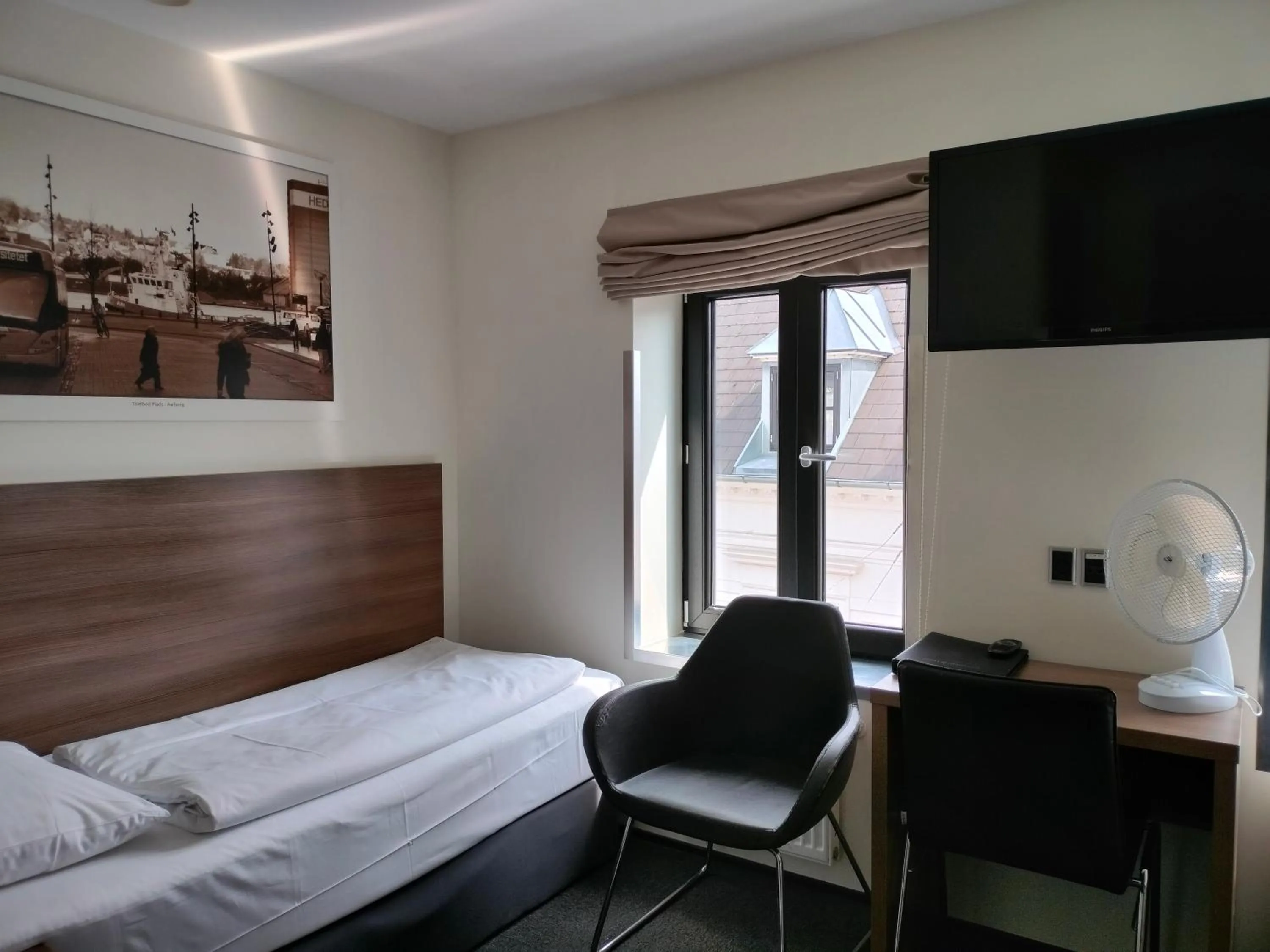 Bed in Dancenter Hotel Jomfru Ane